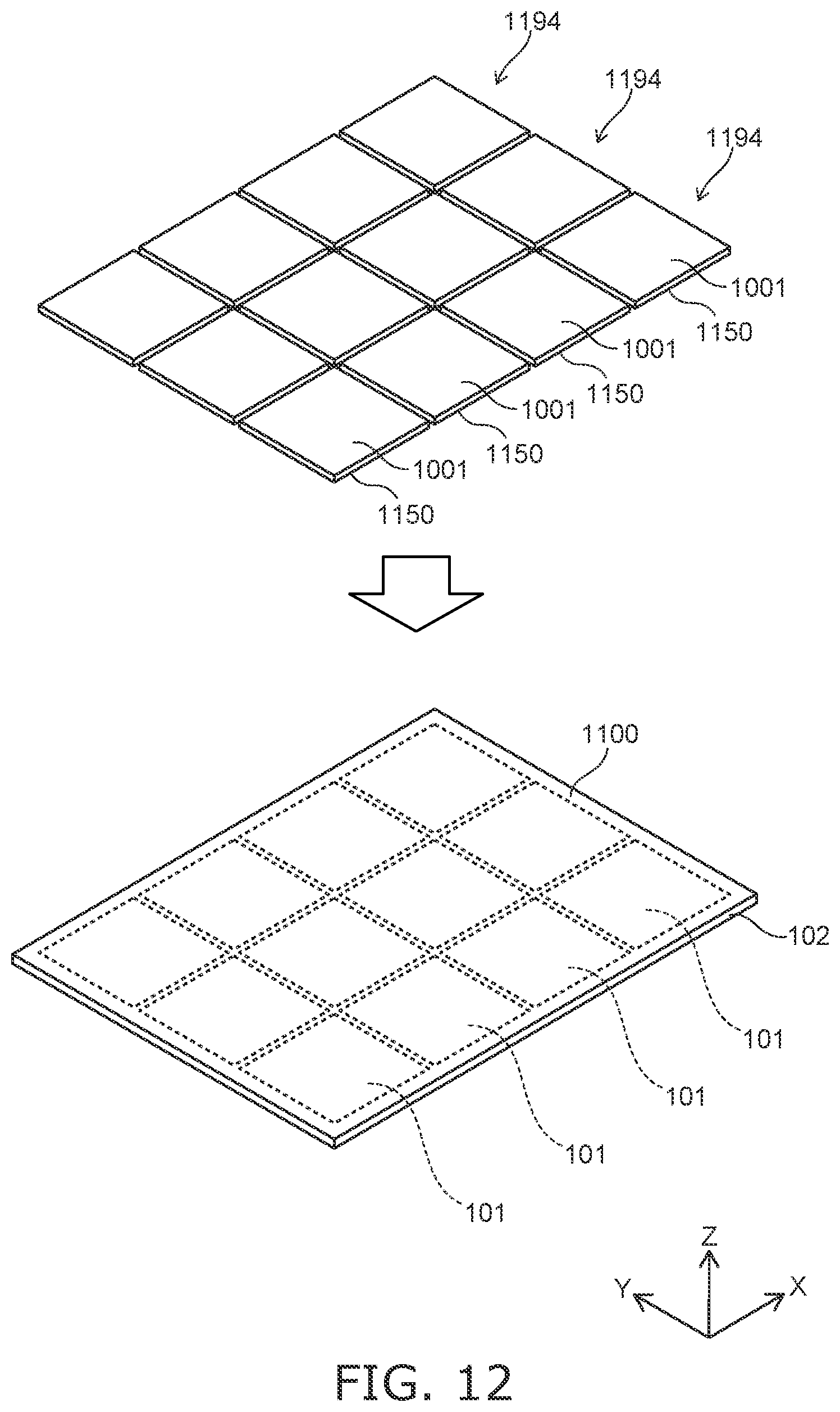 Patent US12310145 Figure 11 – Image display device manufacturing method and image display device