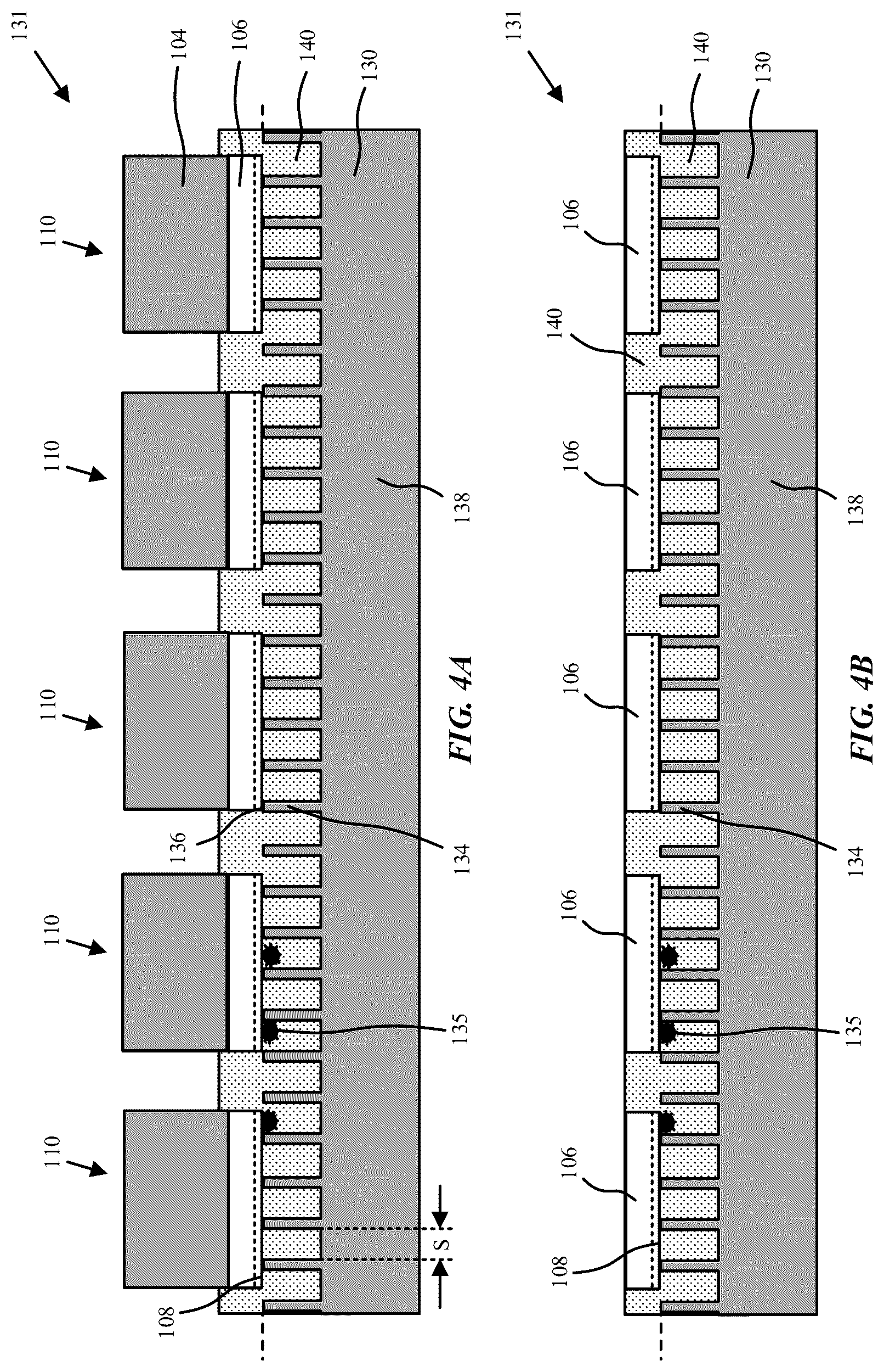 Patent US12310146 Figure 4 – Methods for die-to-wafer device layer transfer with precise control of device layer vertical position