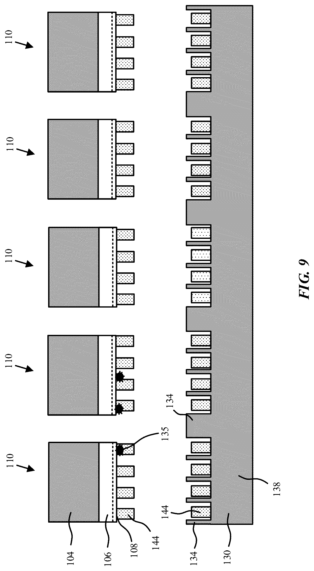 Patent US12310146 Figure 13 – Methods for die-to-wafer device layer transfer with precise control of device layer vertical position