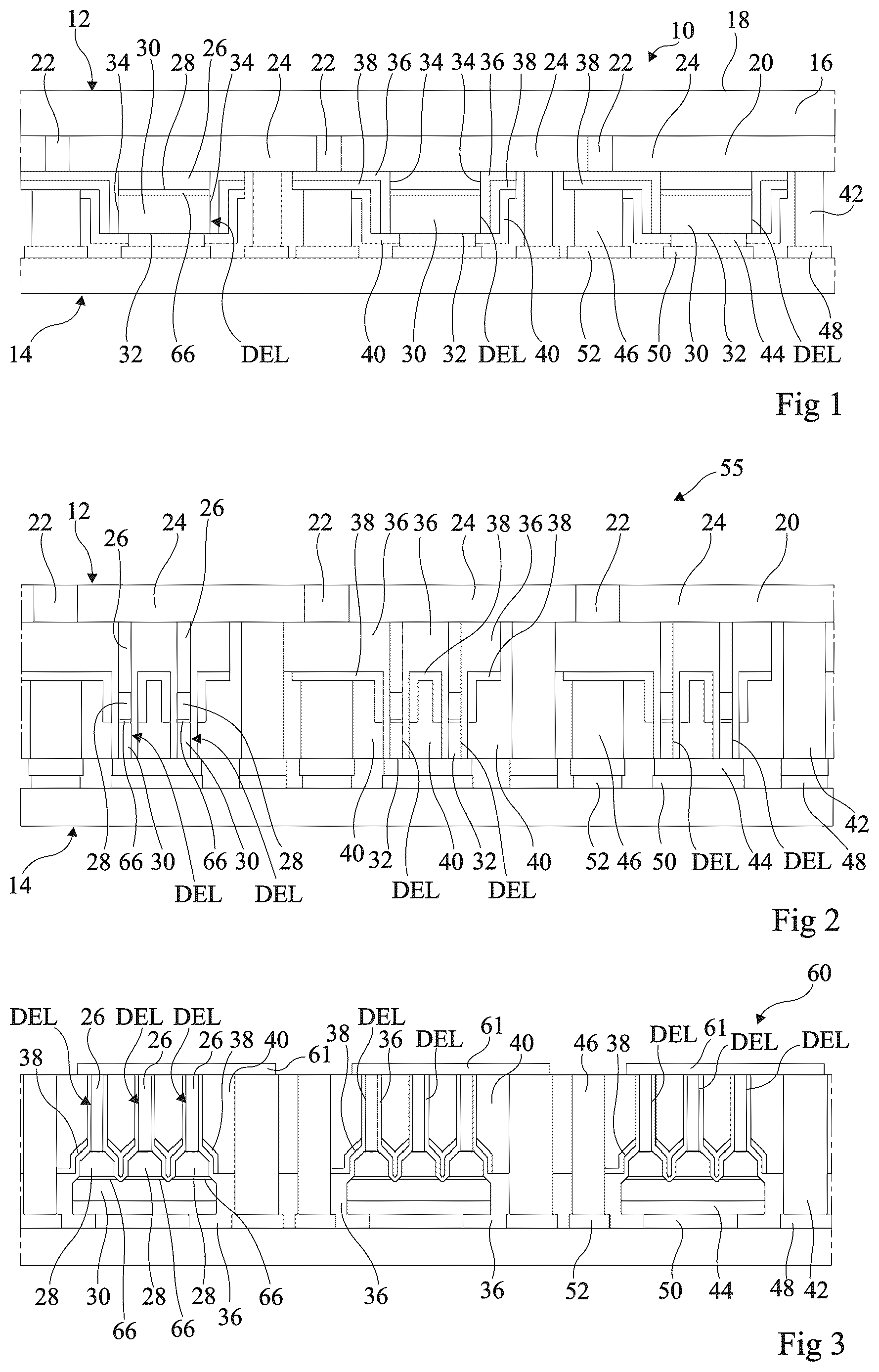 Patent US12310147 Figure 1 – Optoelectronic device comprising light-emitting diodes having multiple quantum wells