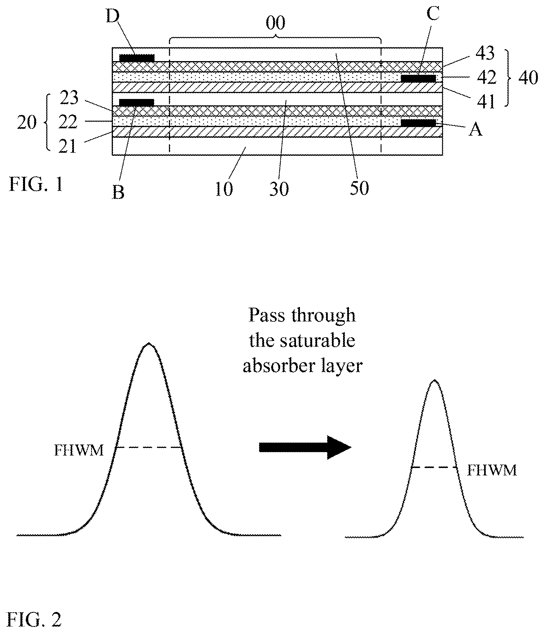 Patent US12310148 — Light-emitting diode and driving method therefor, and light source apparatus and electronic device — Figure 1