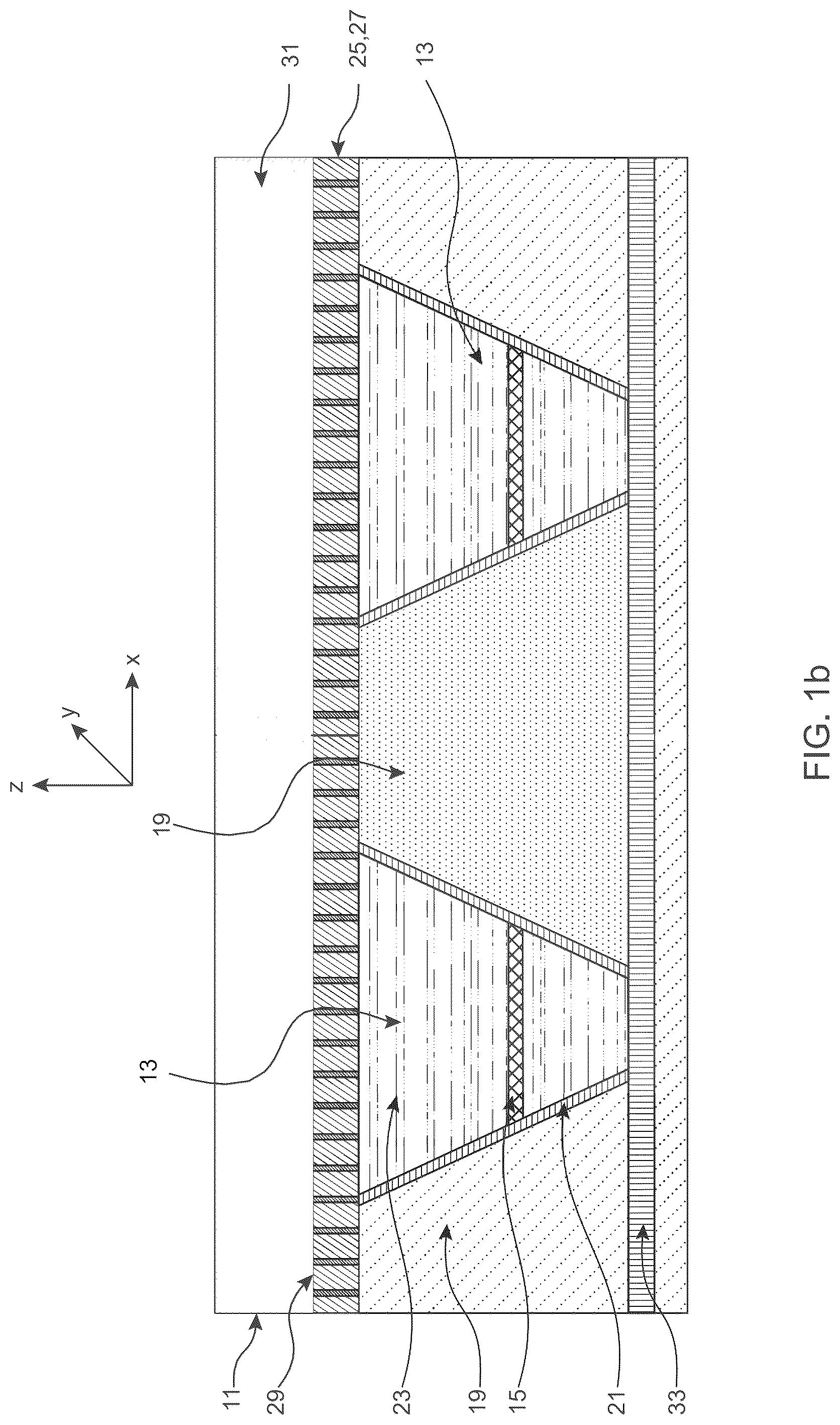 Patent US12310150 Figure 2 – Optoelectronic device having a photonic crystal structure