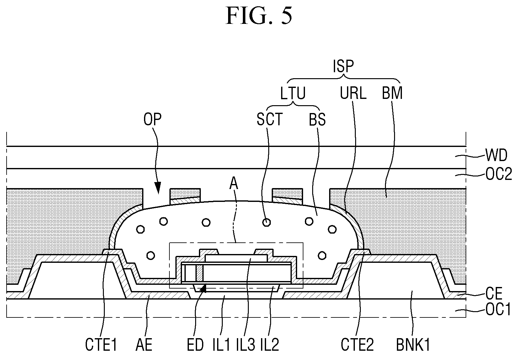 Patent US12310151 Figure 5 – Display device