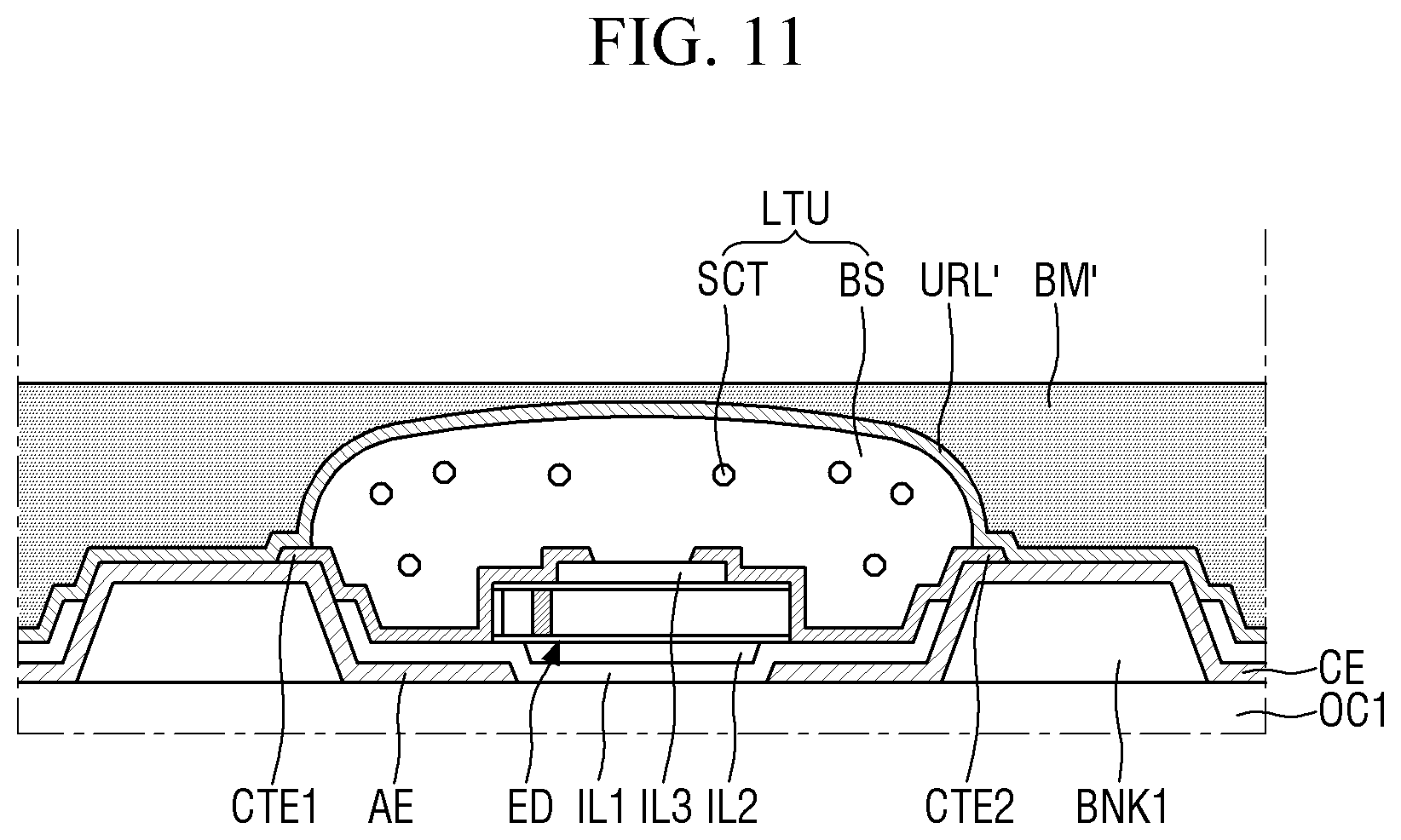 Patent US12310151 Figure 11 – Display device