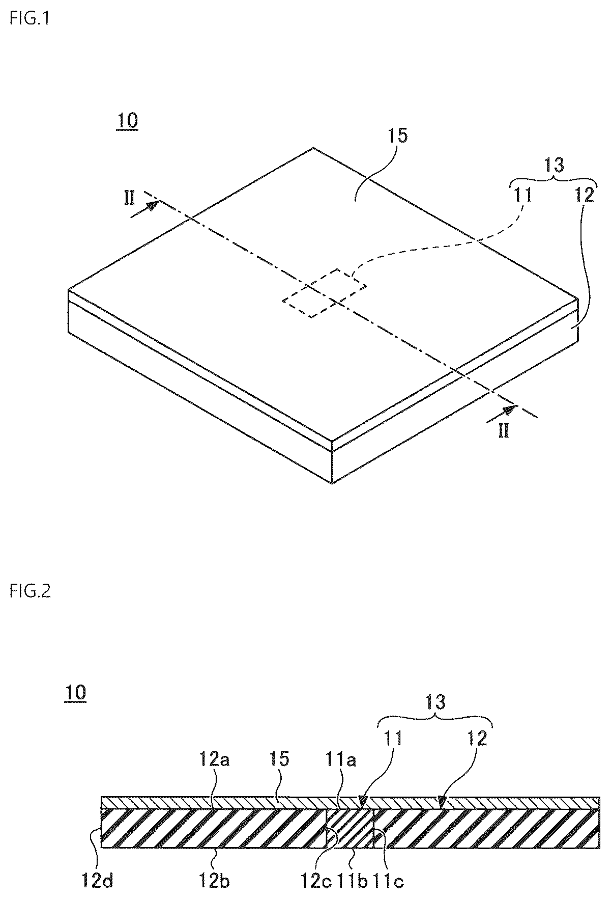 Patent US12310154 Figure 1 – Light-transmissive member and method of manufacturing the same, optical member, and light emitting device