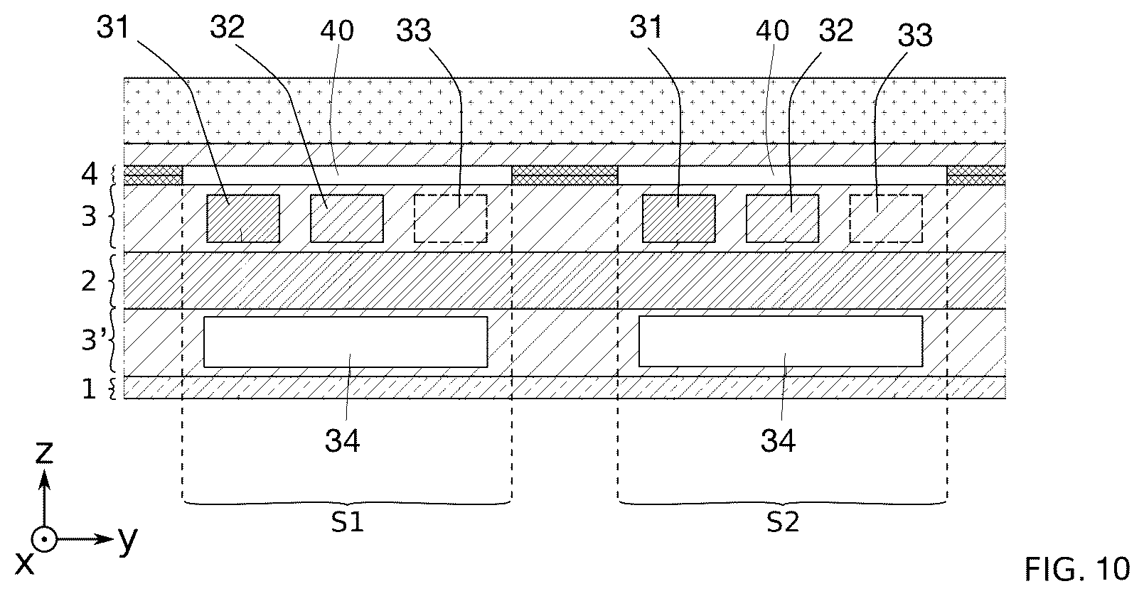 Patent US12310156 Figure 5 – Optoelectronic device and manufacturing method