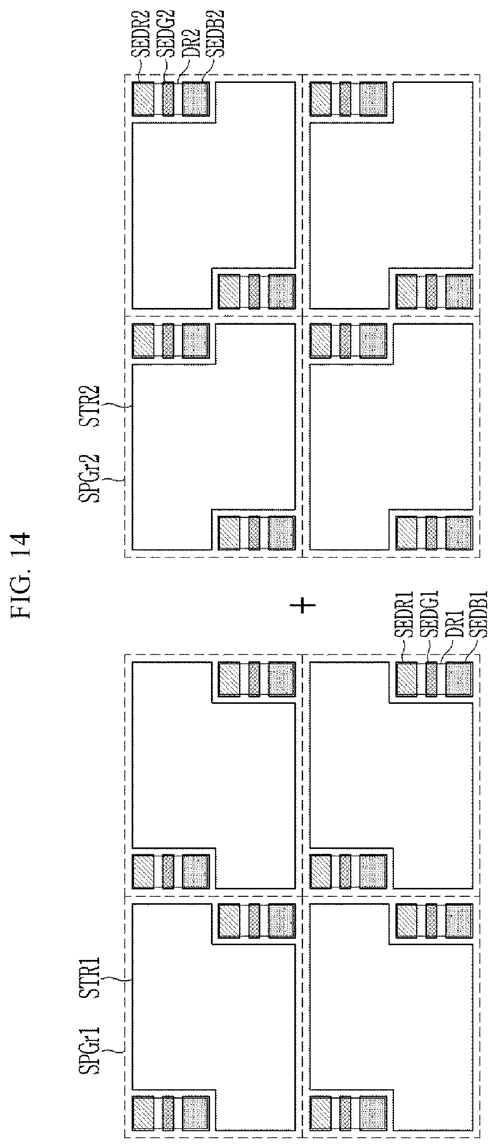 Patent US12310157 Figure 14 – Transparent display device and tiled display device including the same