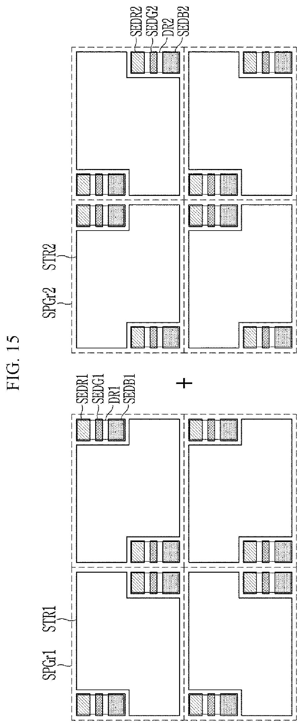 Patent US12310157 Figure 15 – Transparent display device and tiled display device including the same