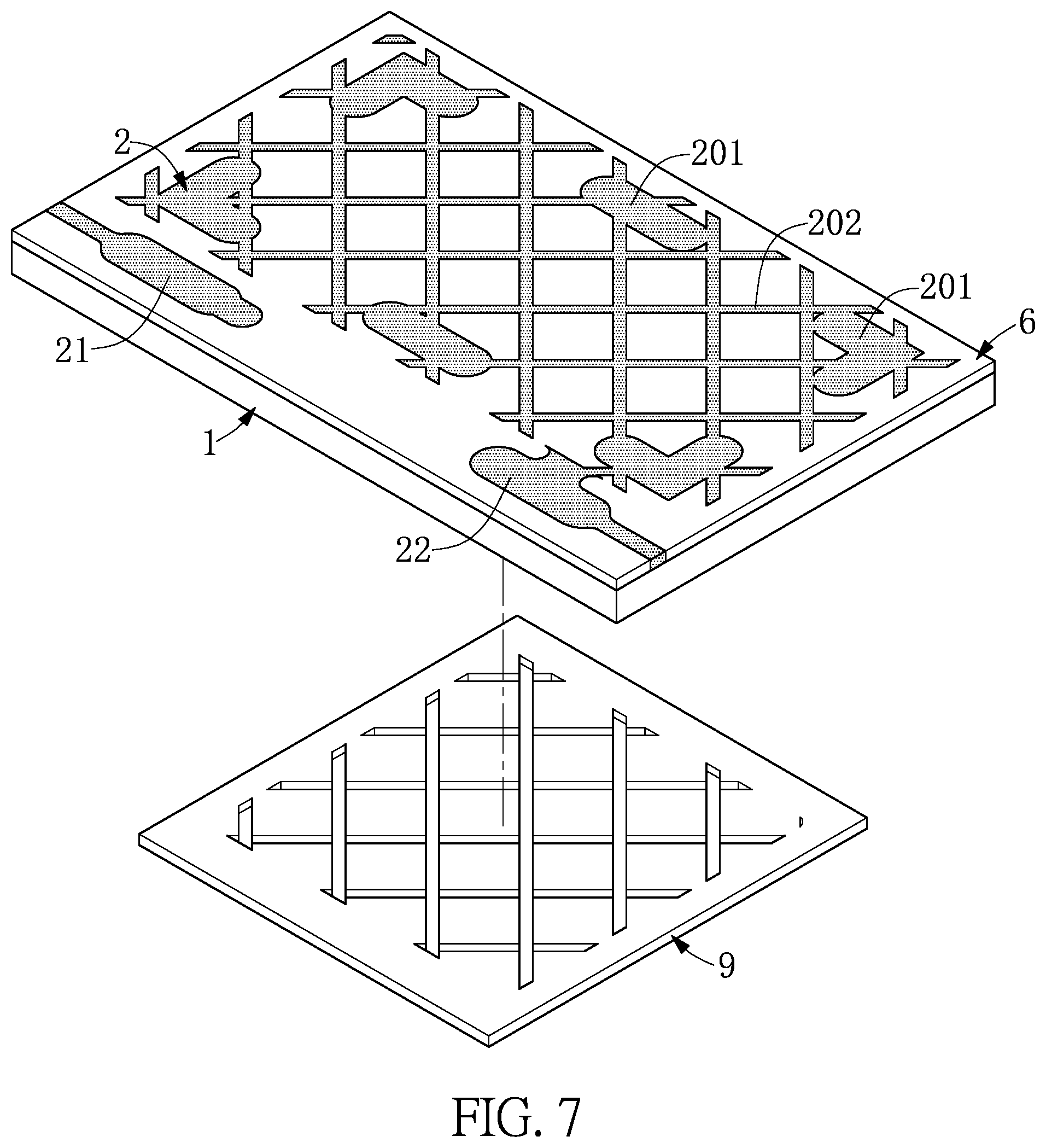 Patent US12310158 Figure 7 – Optoelectronic package structure