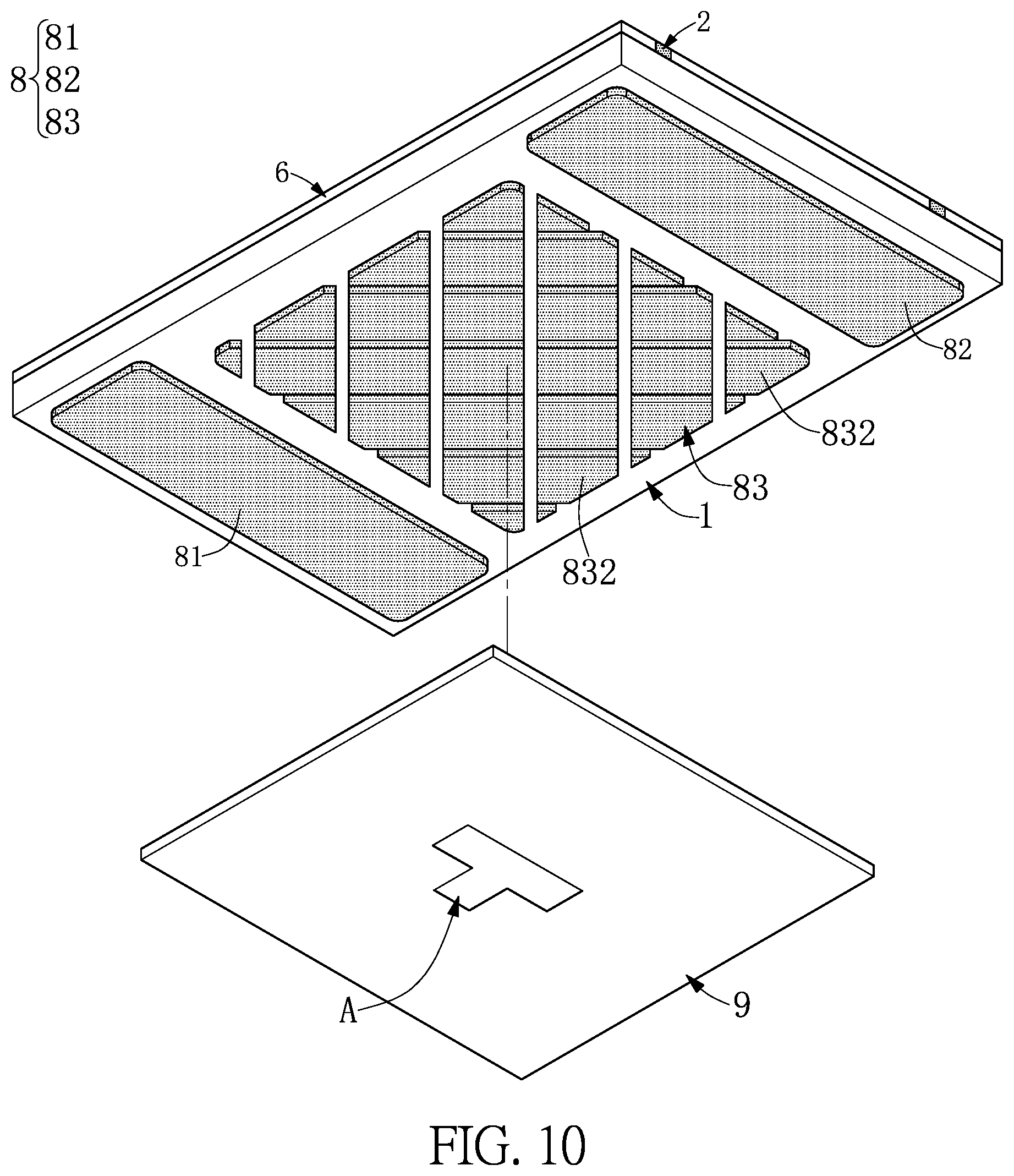 Patent US12310158 Figure 10 – Optoelectronic package structure