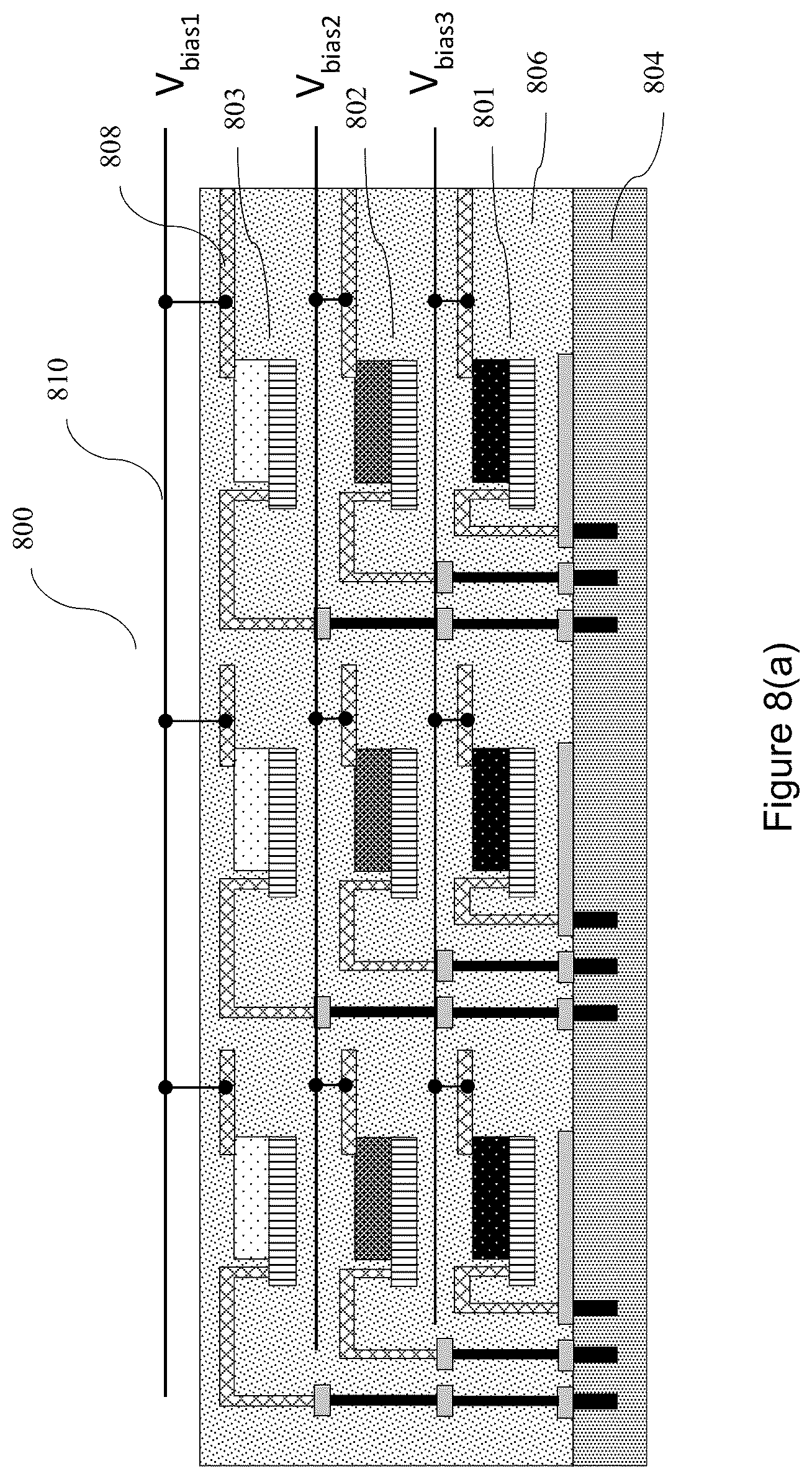 Patent US12310159 Figure 8 – Integrated structure for an optoelectronic device and method of fabricating the same