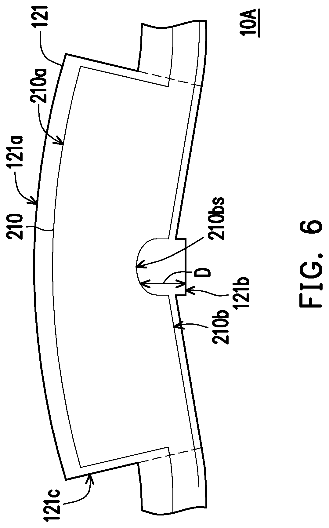 Patent US12310160 Figure 6 – Stretchable pixel array substrate