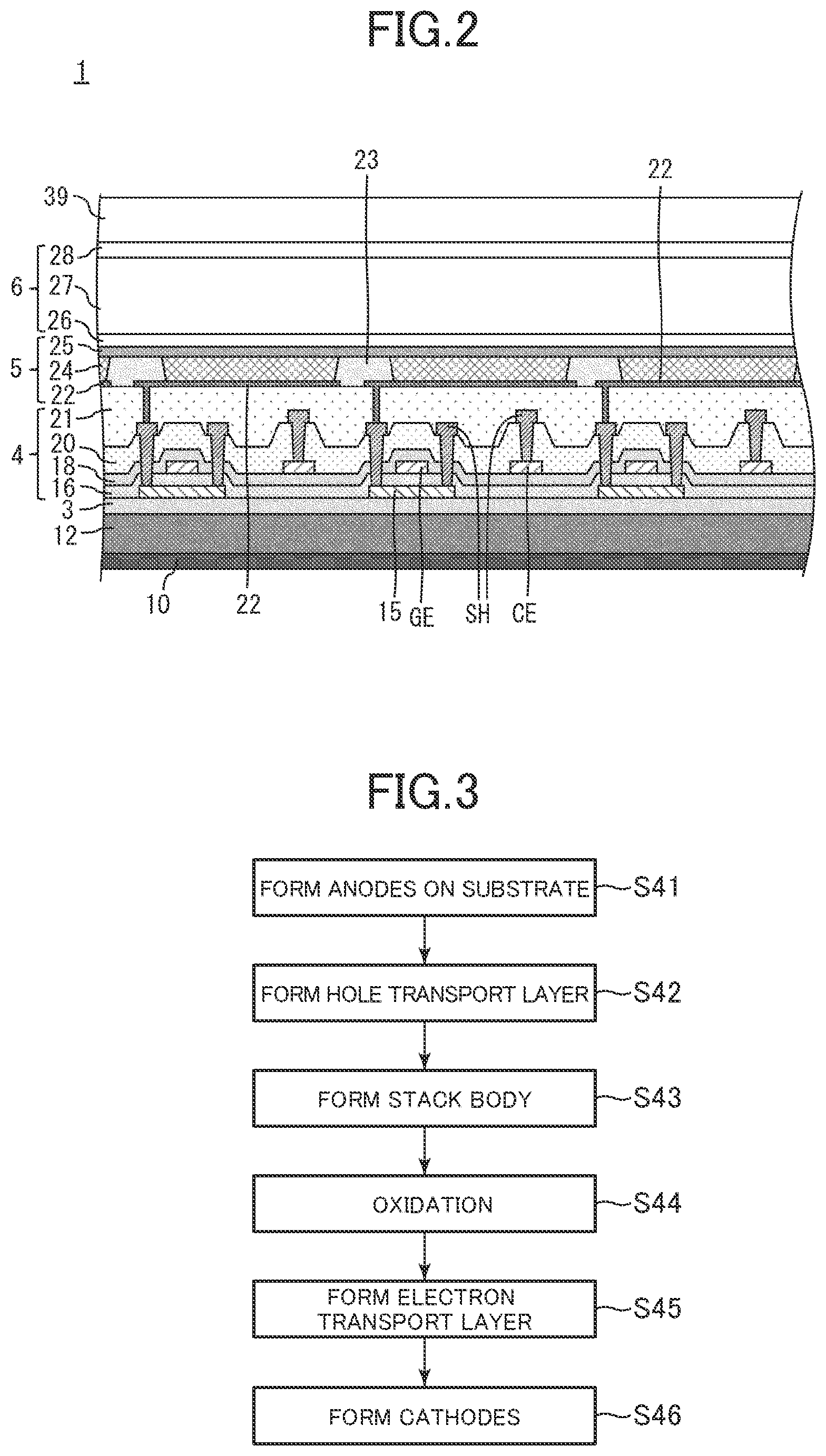 Patent US12310164 Figure 2 – Light-emitting element including luminous quantum dots and non-luminous quantum dots, display device including light-emitting element thereof, and method of manufacturing light- emitting element thereof