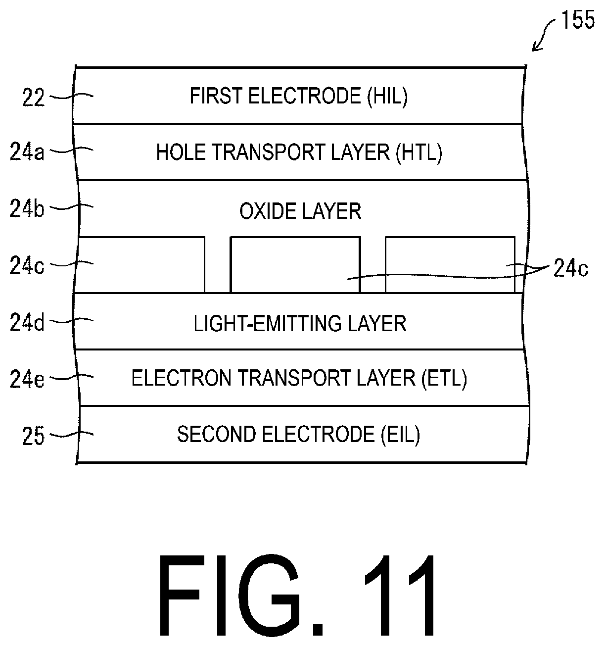 Patent US12310167 Figure 11 – Light-emitting element