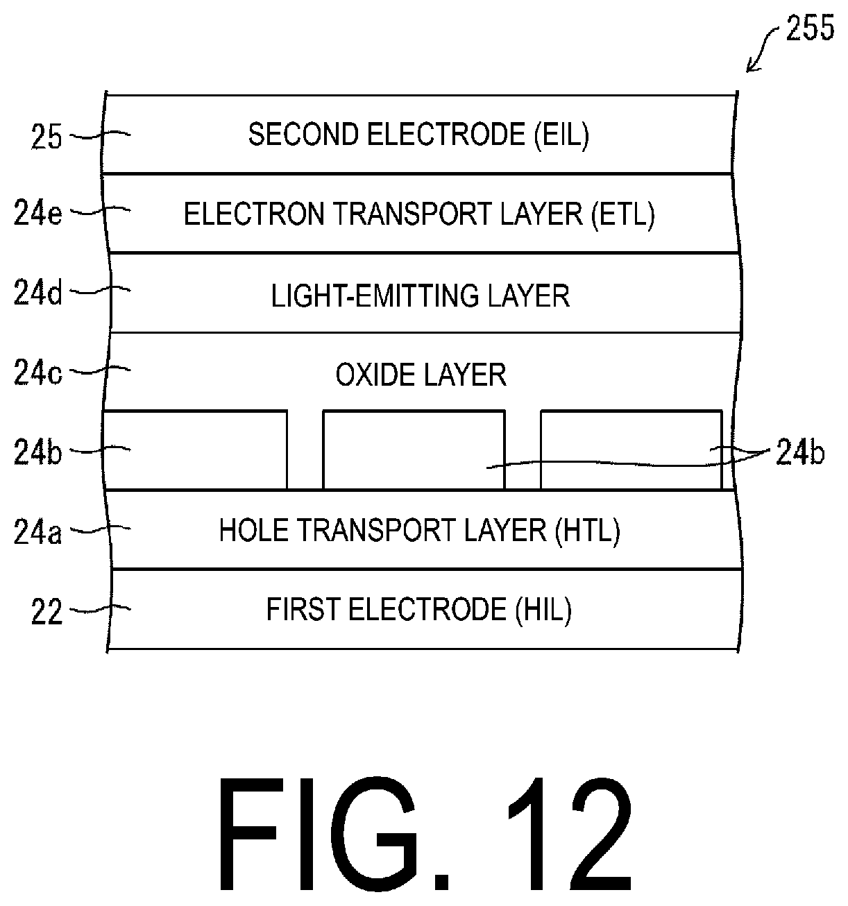 Patent US12310167 Figure 12 – Light-emitting element