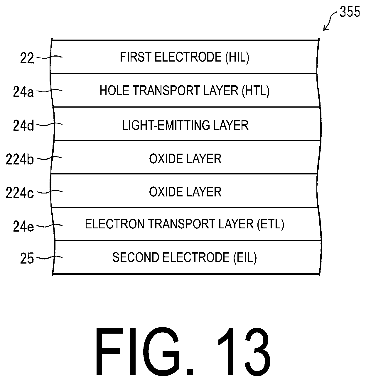 Patent US12310167 Figure 13 – Light-emitting element