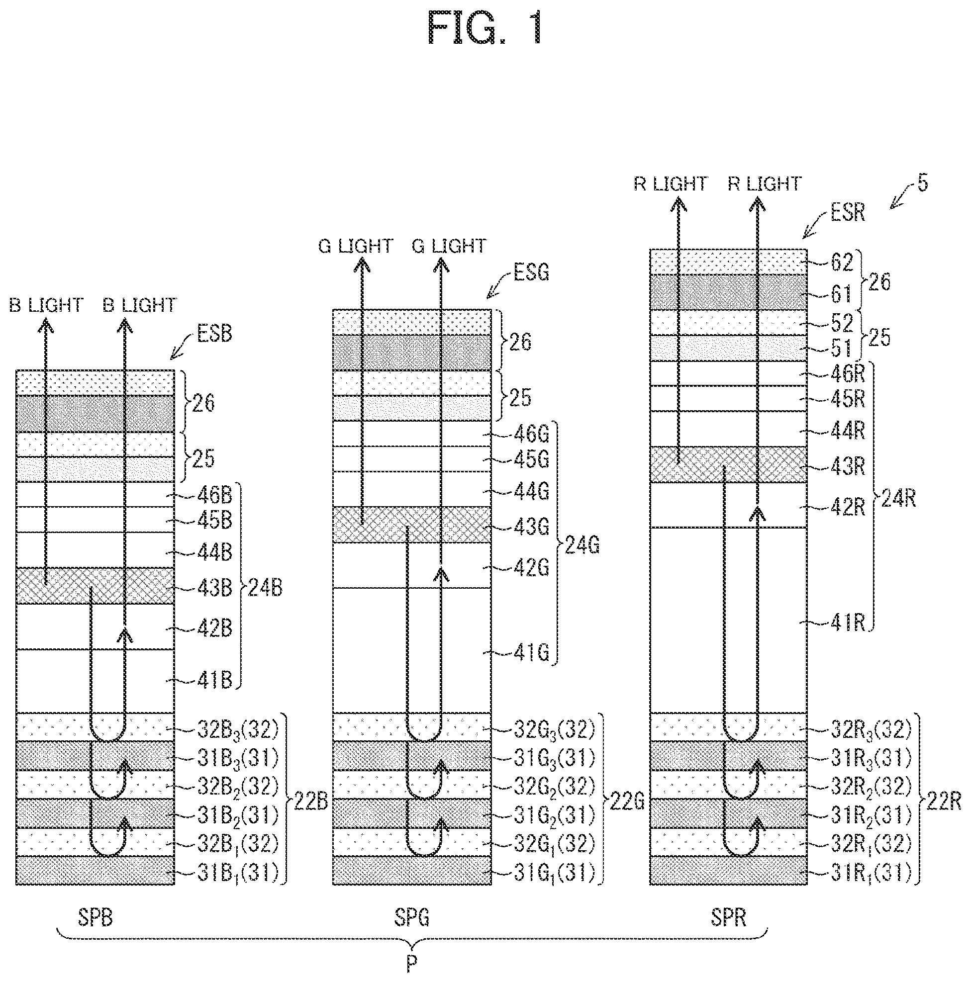 Patent US12310168 Figure 1 – Display device