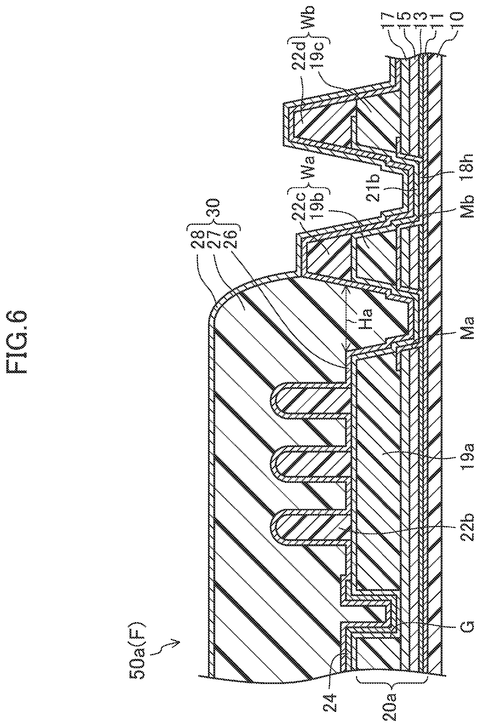 Patent US12310169 Figure 5 – Display device and method of manufacturing same