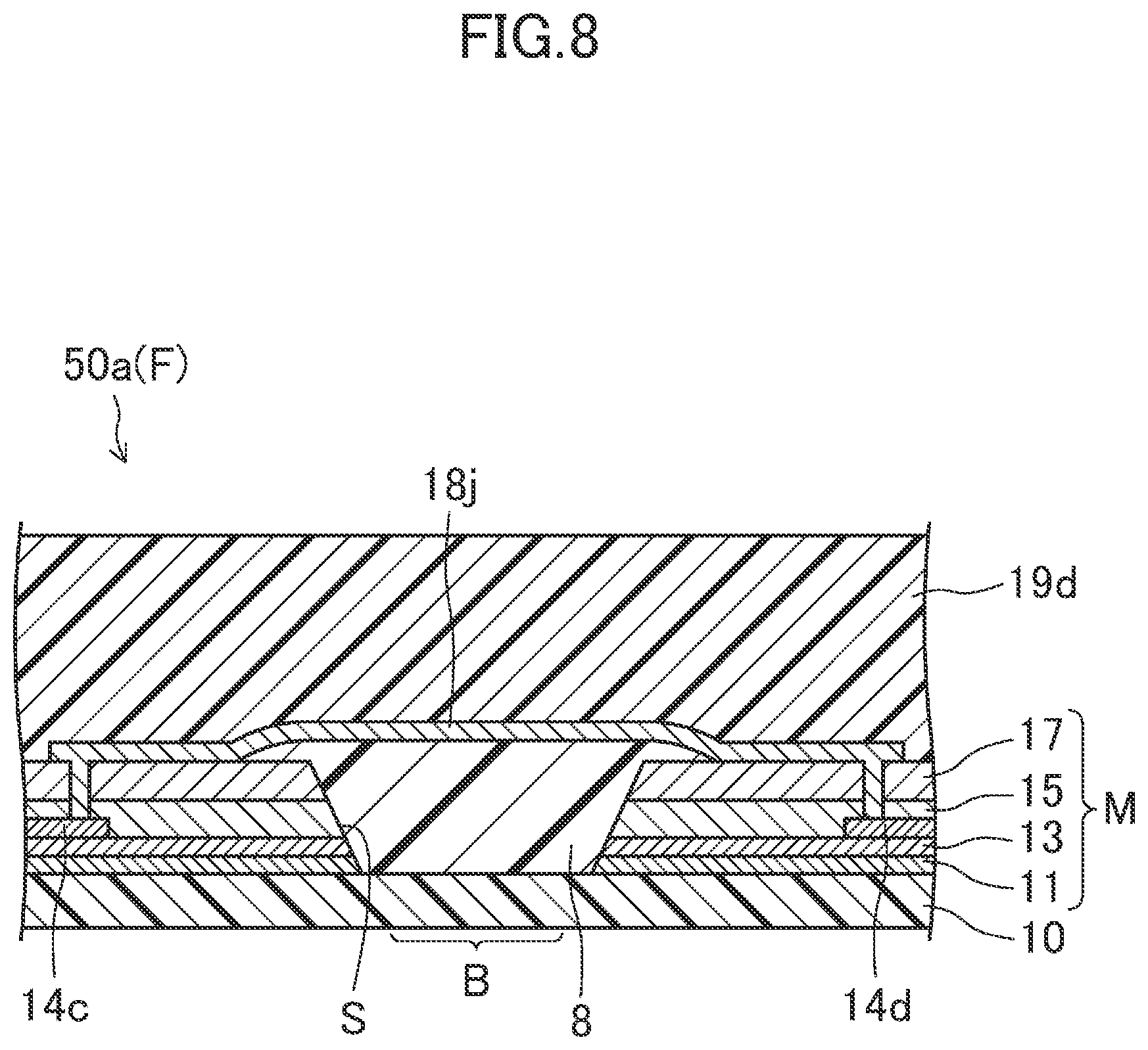 Patent US12310169 Figure 7 – Display device and method of manufacturing same