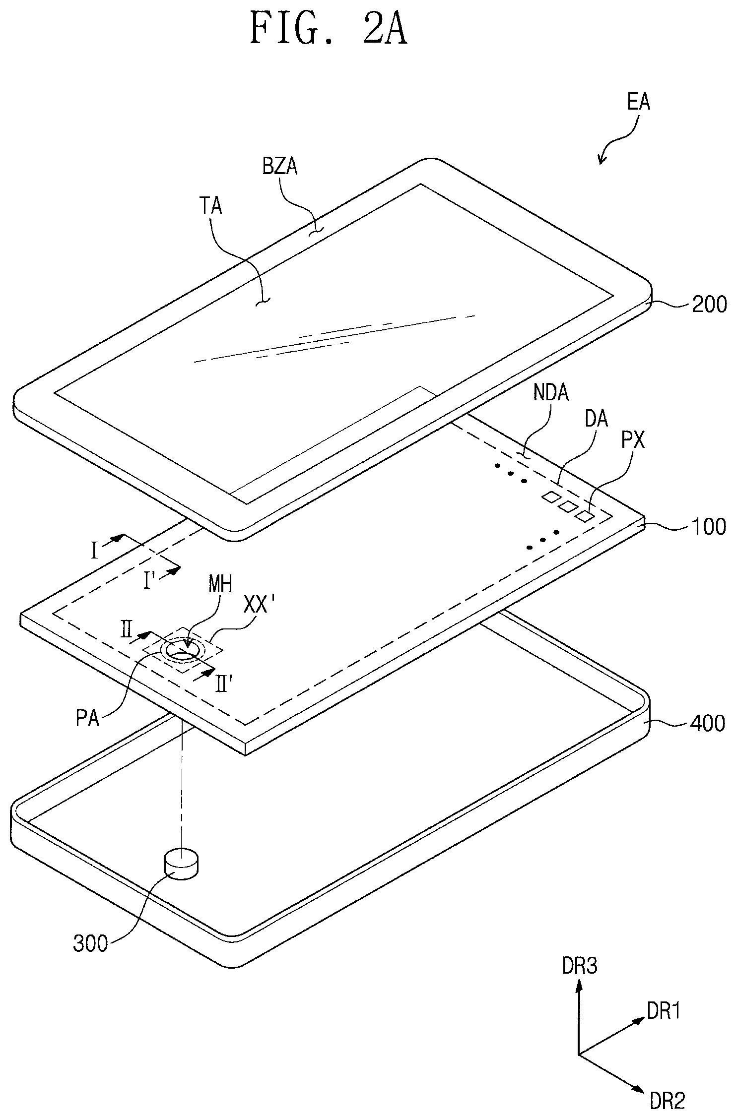 Patent US12310170 Figure 2 – Electronic panel and method of manufacturing the same