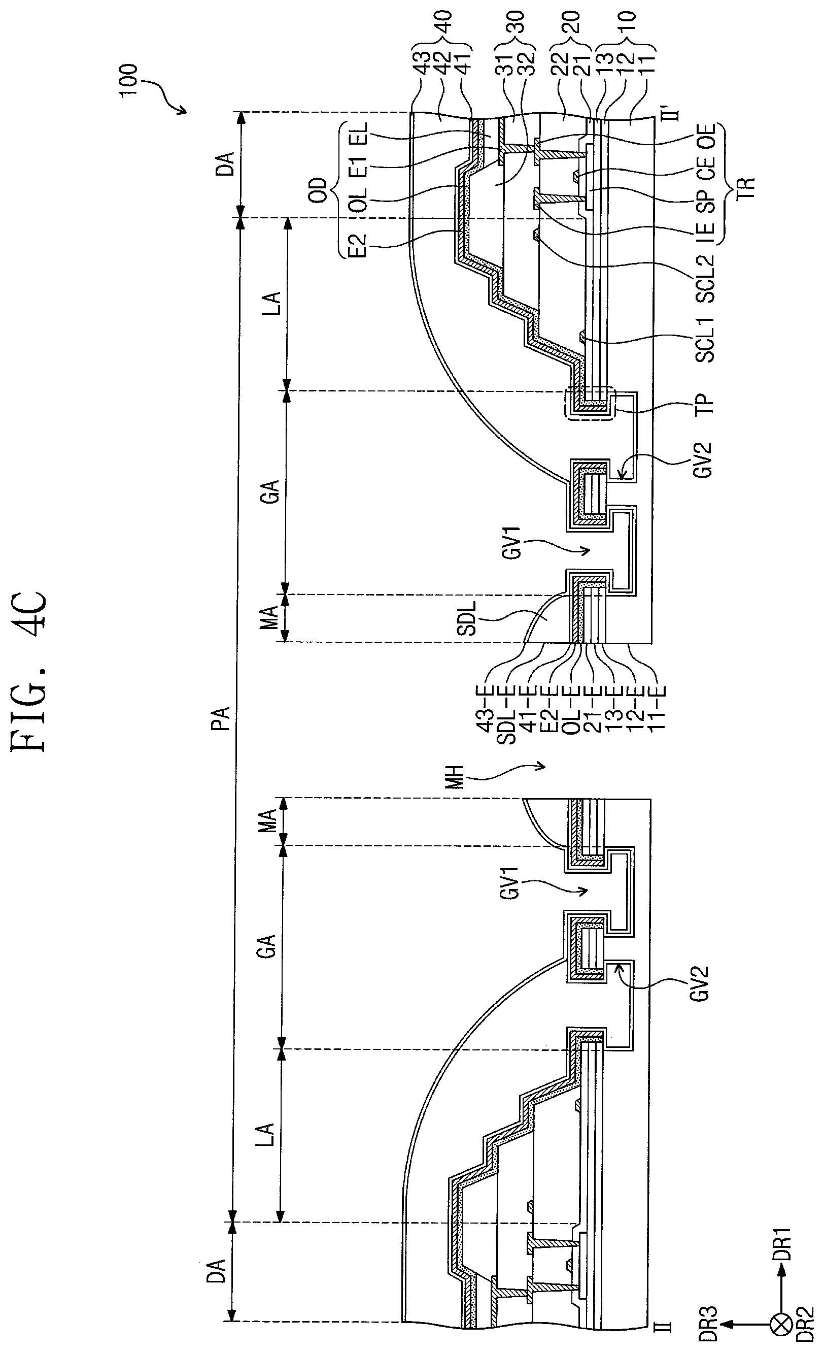 Patent US12310170 Figure 8 – Electronic panel and method of manufacturing the same