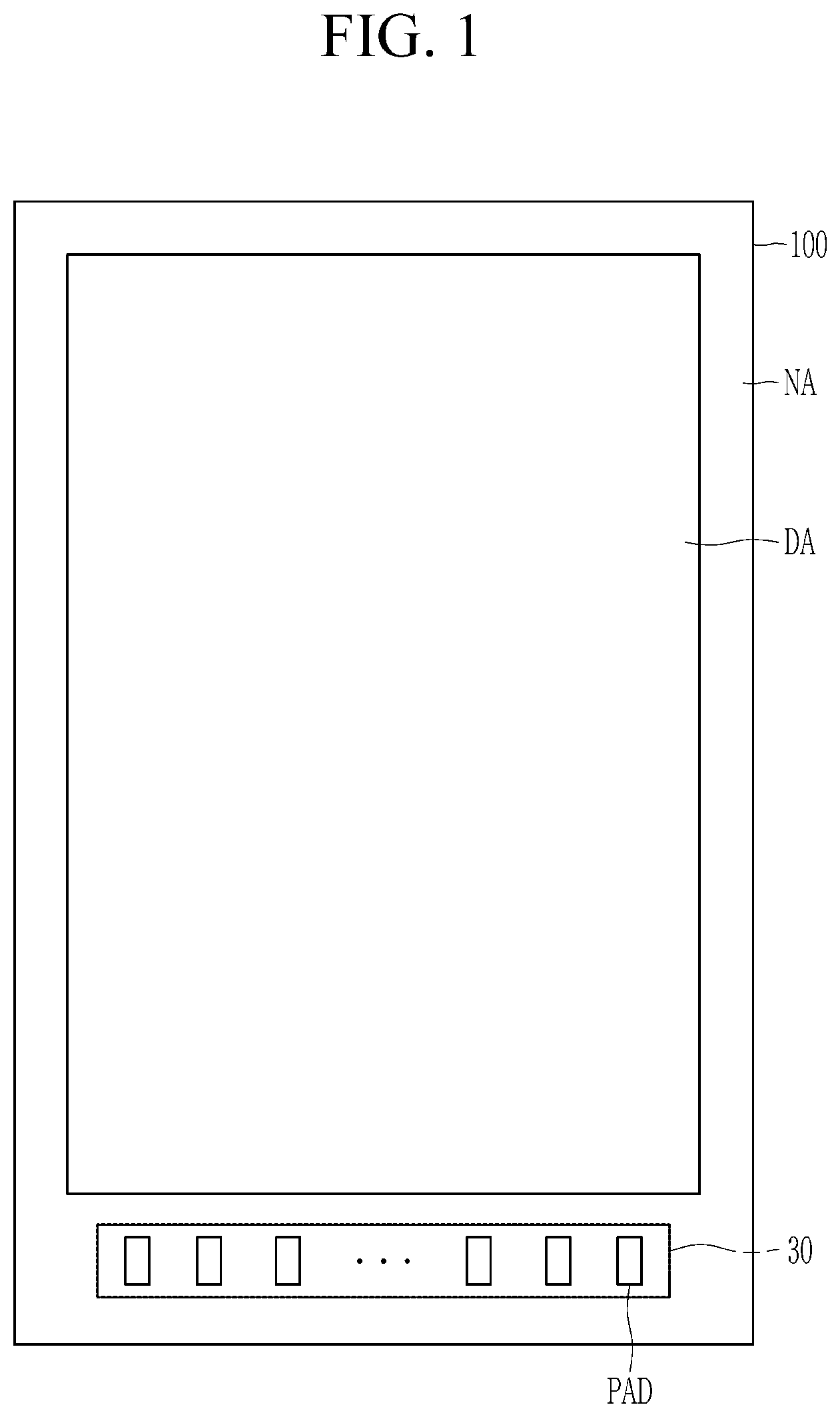 Patent US12310172 Figure 1 – Display device