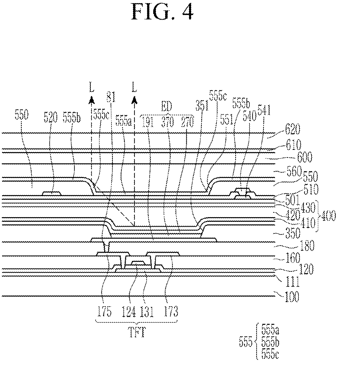 Patent US12310172 Figure 4 – Display device