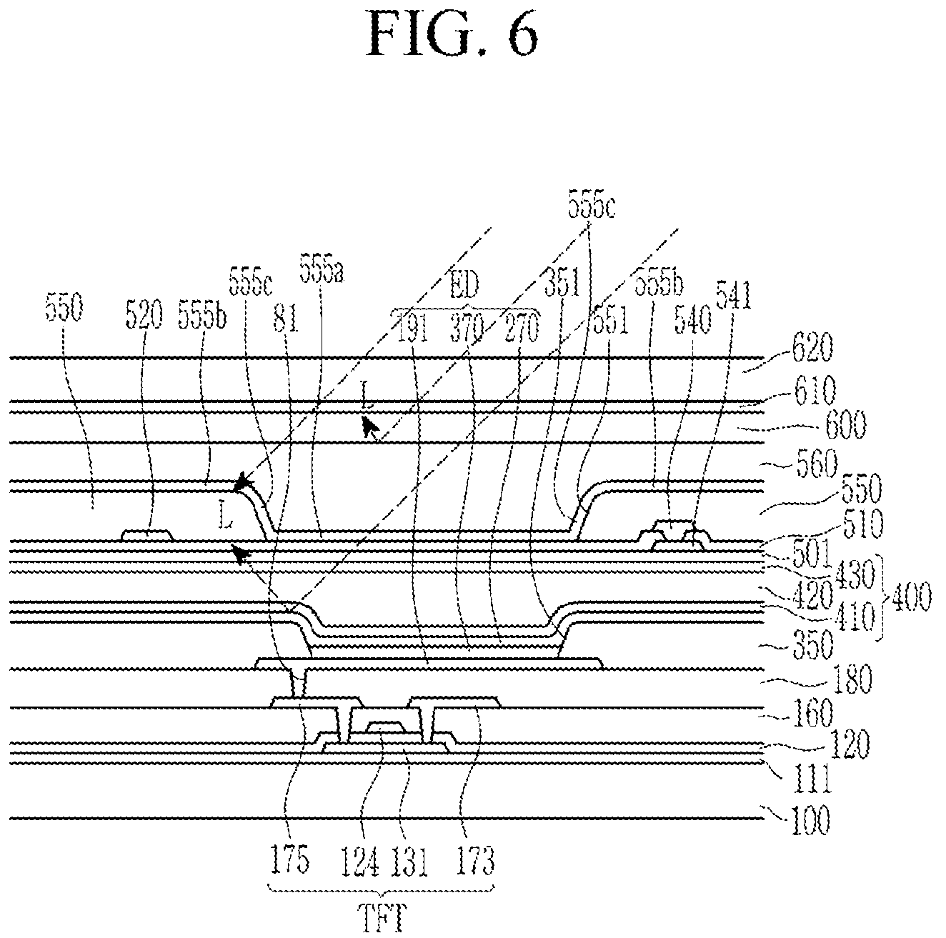 Patent US12310172 Figure 6 – Display device