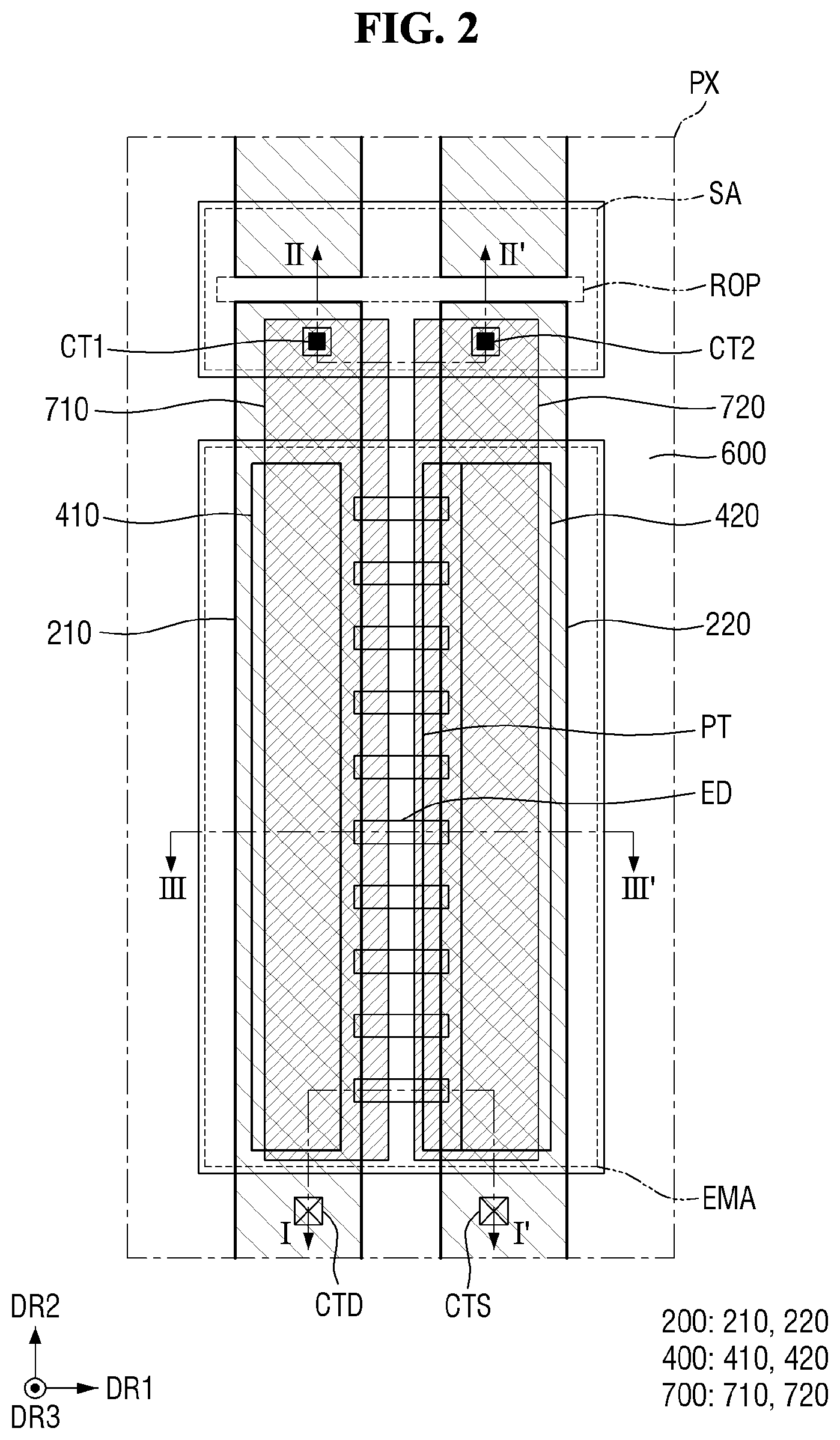 Patent US12310176 Figure 2 – Display device