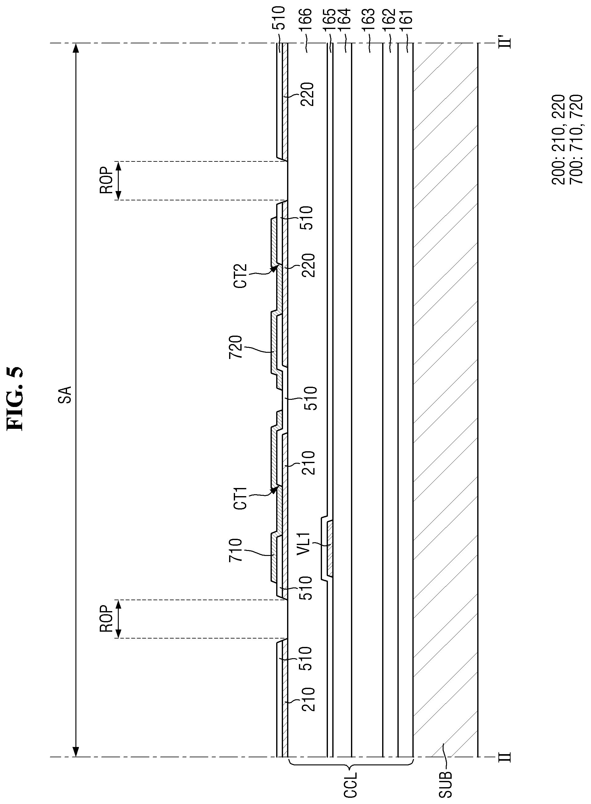 Patent US12310176 Figure 5 – Display device