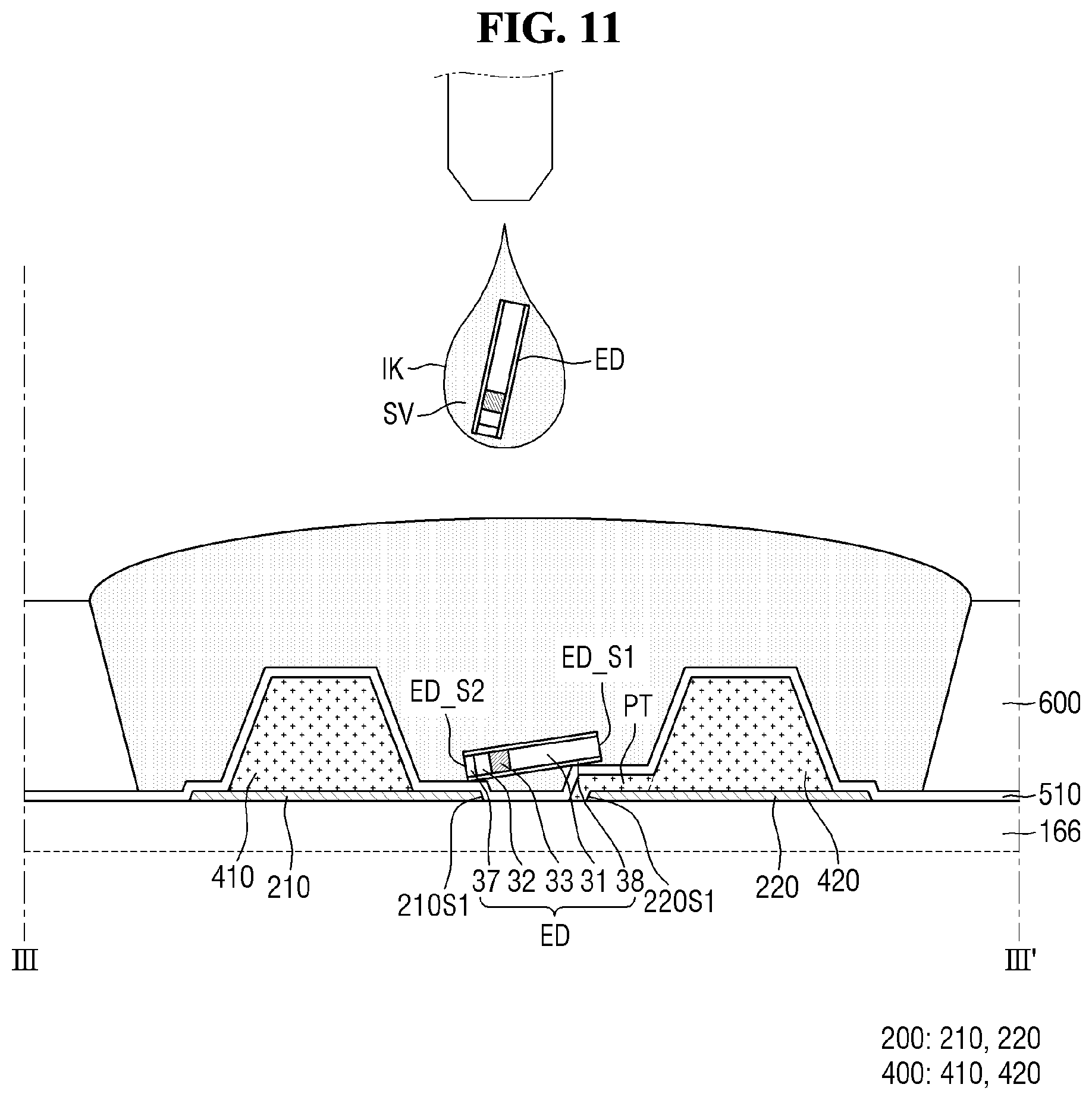 Patent US12310176 Figure 11 – Display device