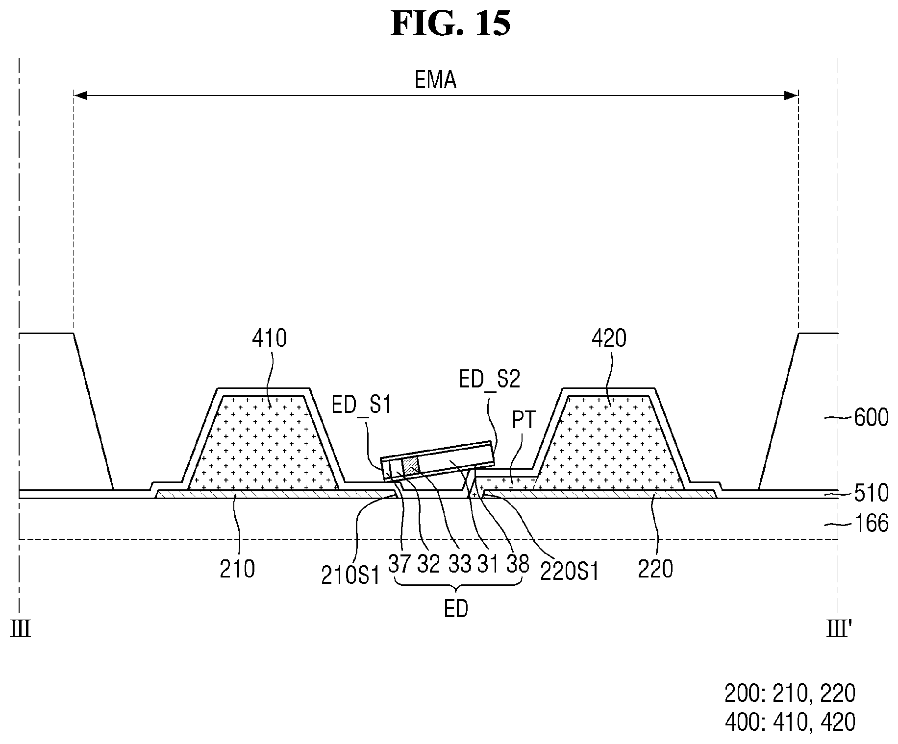 Patent US12310176 Figure 15 – Display device