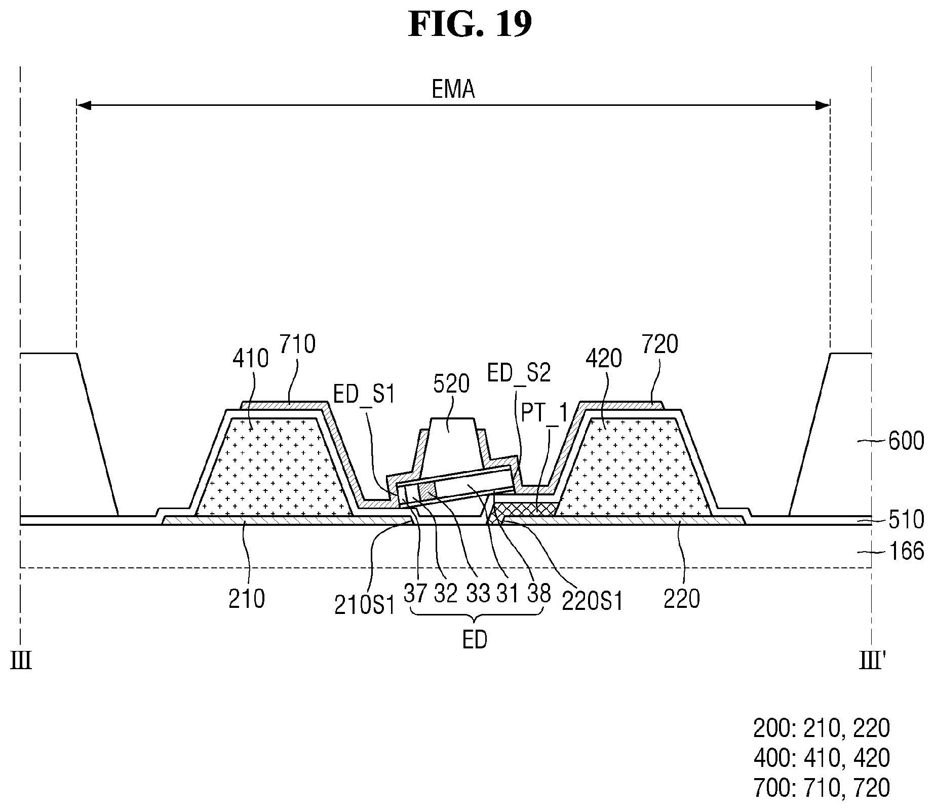 Patent US12310176 Figure 19 – Display device
