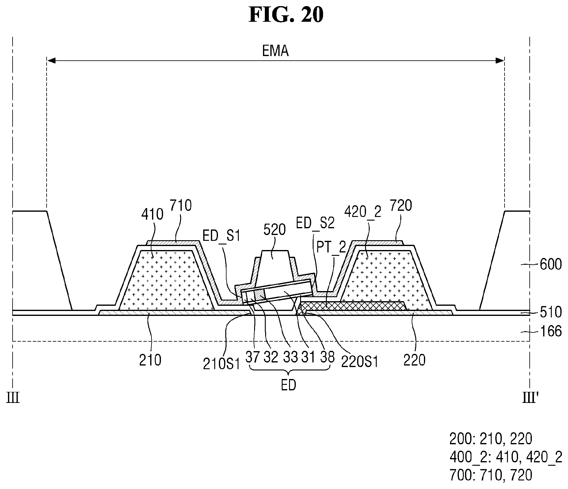 Patent US12310176 Figure 20 – Display device