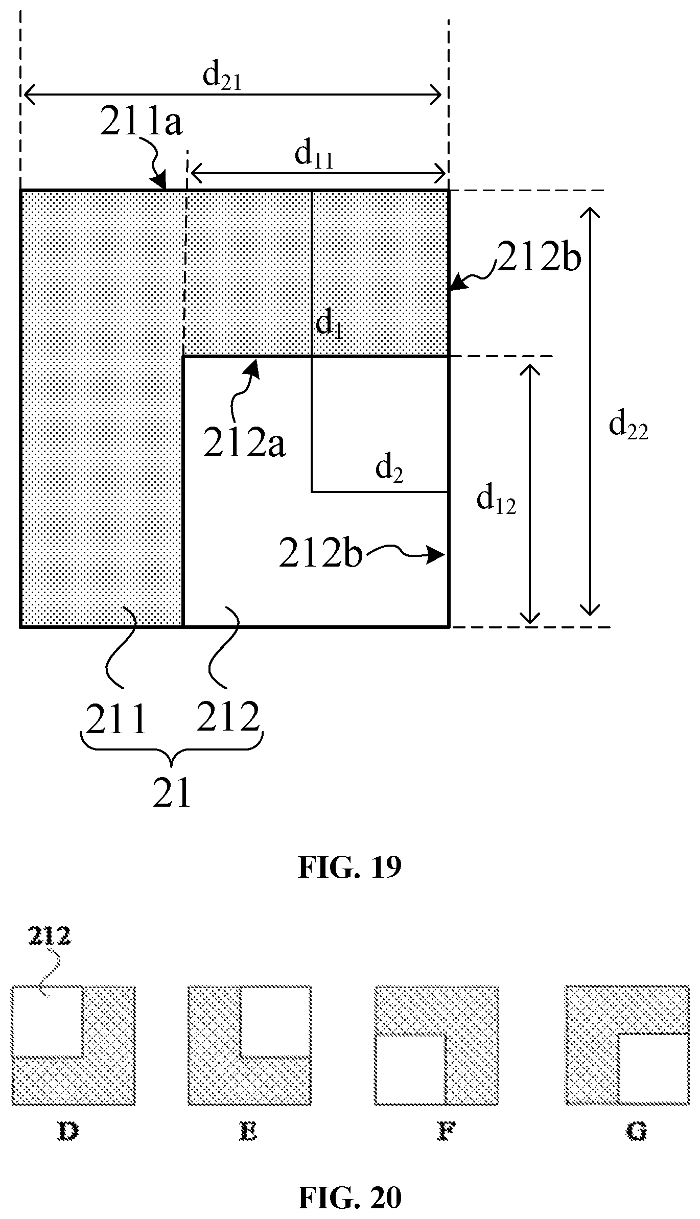 Patent US12310178 Figure 17 – Display panel and display device for voiding fixed grating in light-transmissive regions