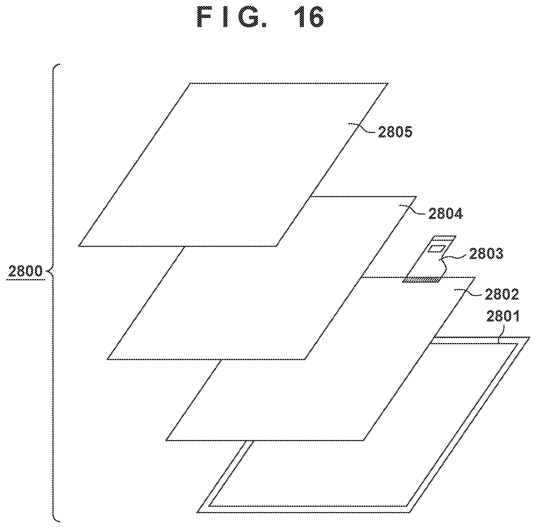 Patent US12310183 Figure 12 – Organic device having an insulating layer with an upper surface including a slope portion with an angle between 50° and 180° with respect to a surface parallel to a main surface