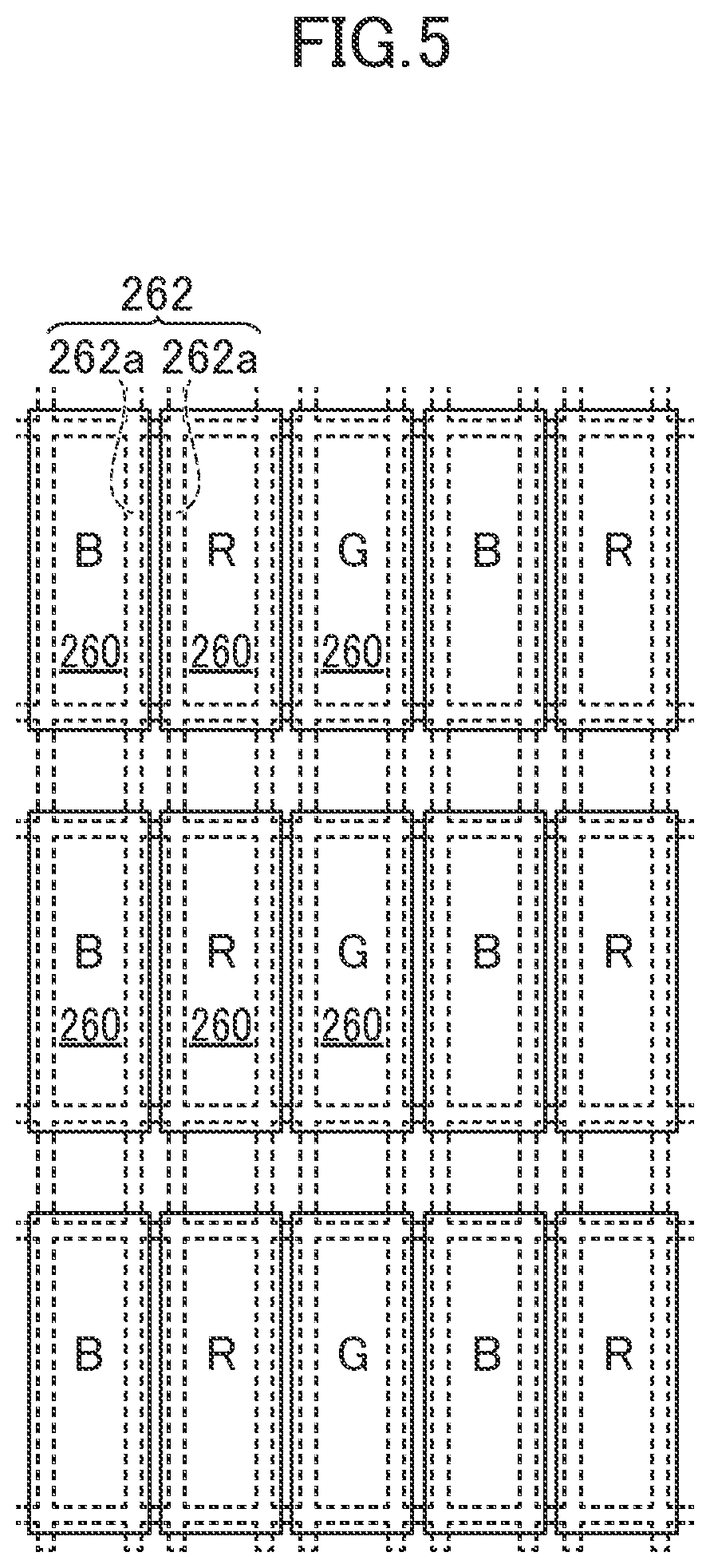 Patent US12310184 Figure 5 – Display device and manufacturing method therefor