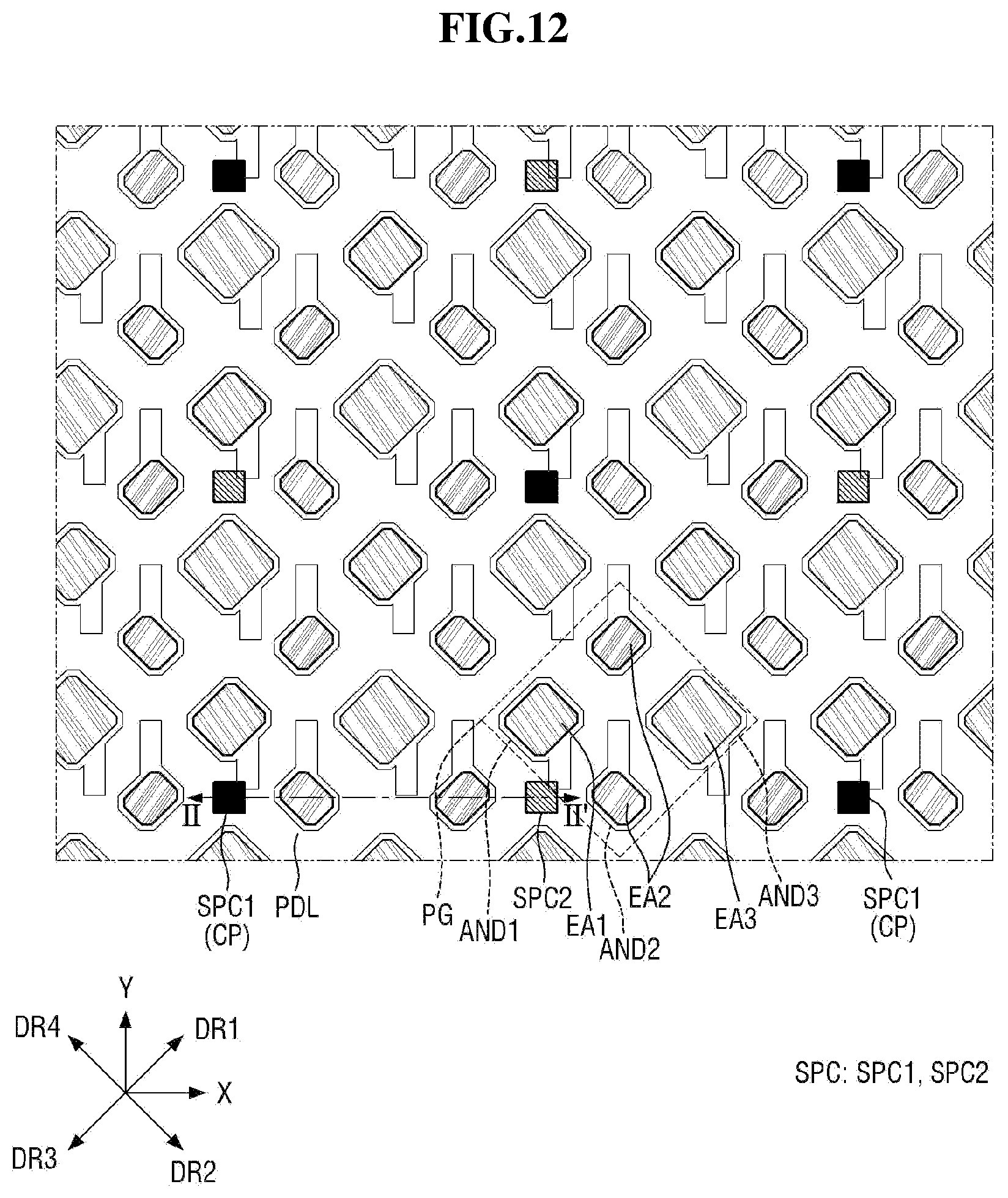 Patent US12310185 Figure 12 – Display device and sensing system including the same
