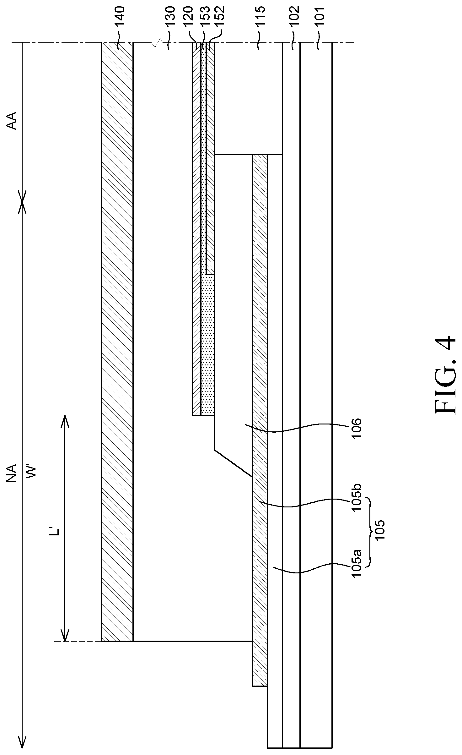 Patent US12310186 Figure 4 – Electroluminescent display device