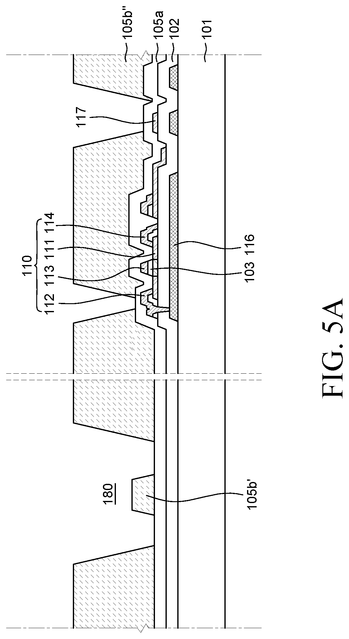Patent US12310186 Figure 5 – Electroluminescent display device