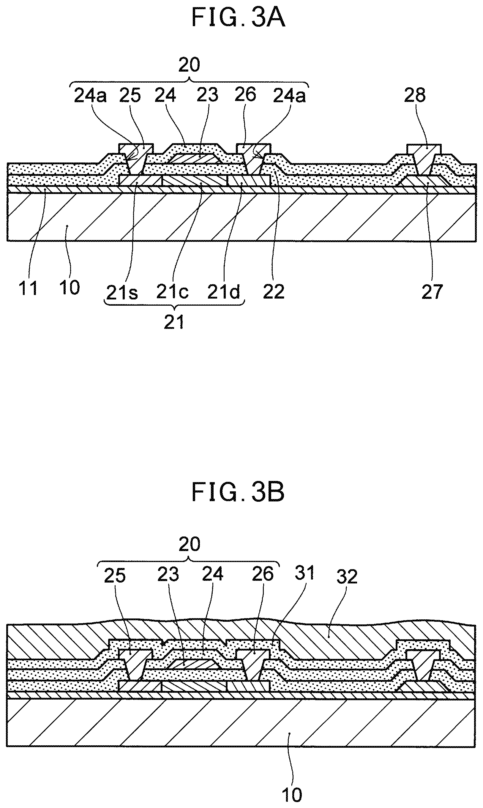 Patent US12310187 Figure 4 – Organic EL display device in which the light of small sub-pixels are properly guided, and manufacturing method therefor