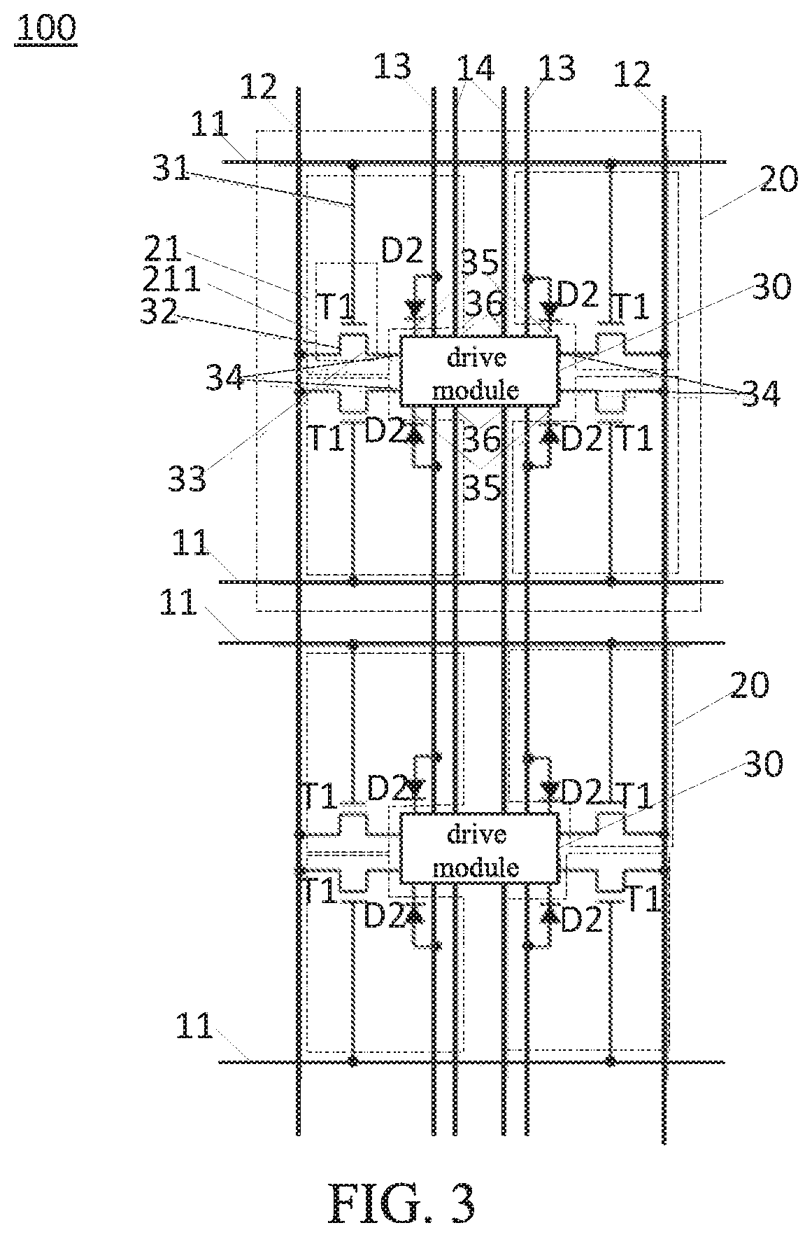 Patent US12310189 Figure 2 – Display panel and manufacturing method thereof and electronic device