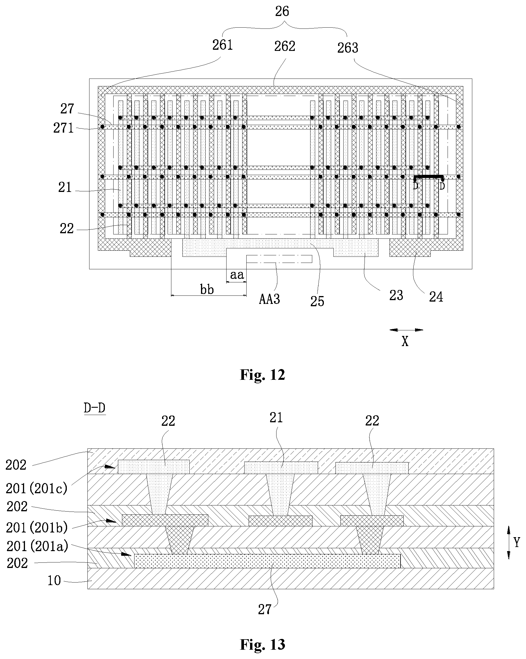 Patent US12310192 Figure 7 – Light-emission driving substrate, light-emitting panel, and display device