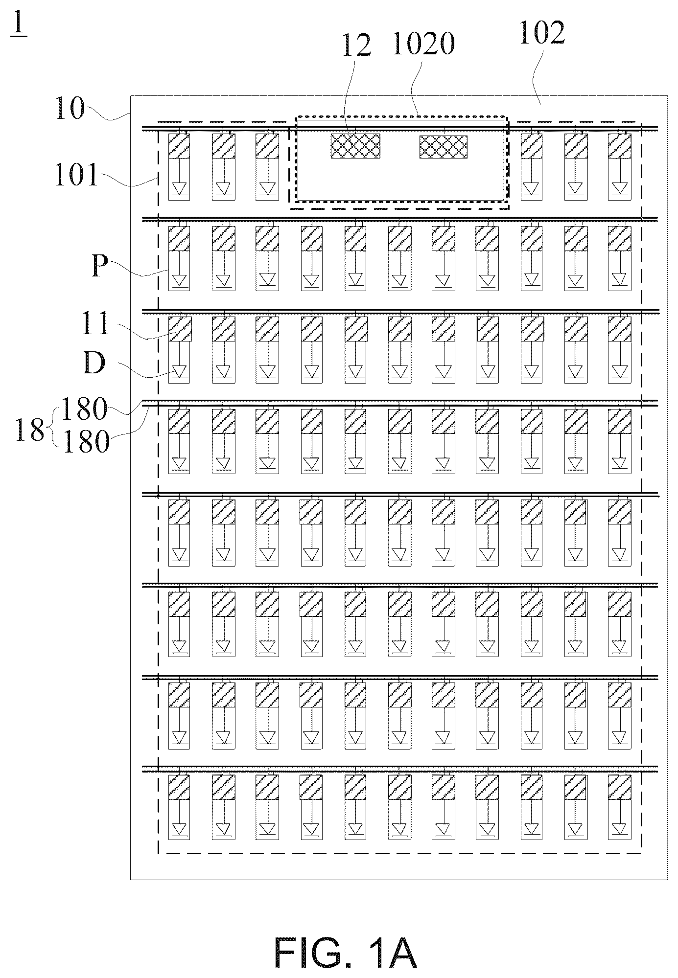 Patent US12310193 Figure 1 – Display panel and manufacturing method thereof, and display apparatus