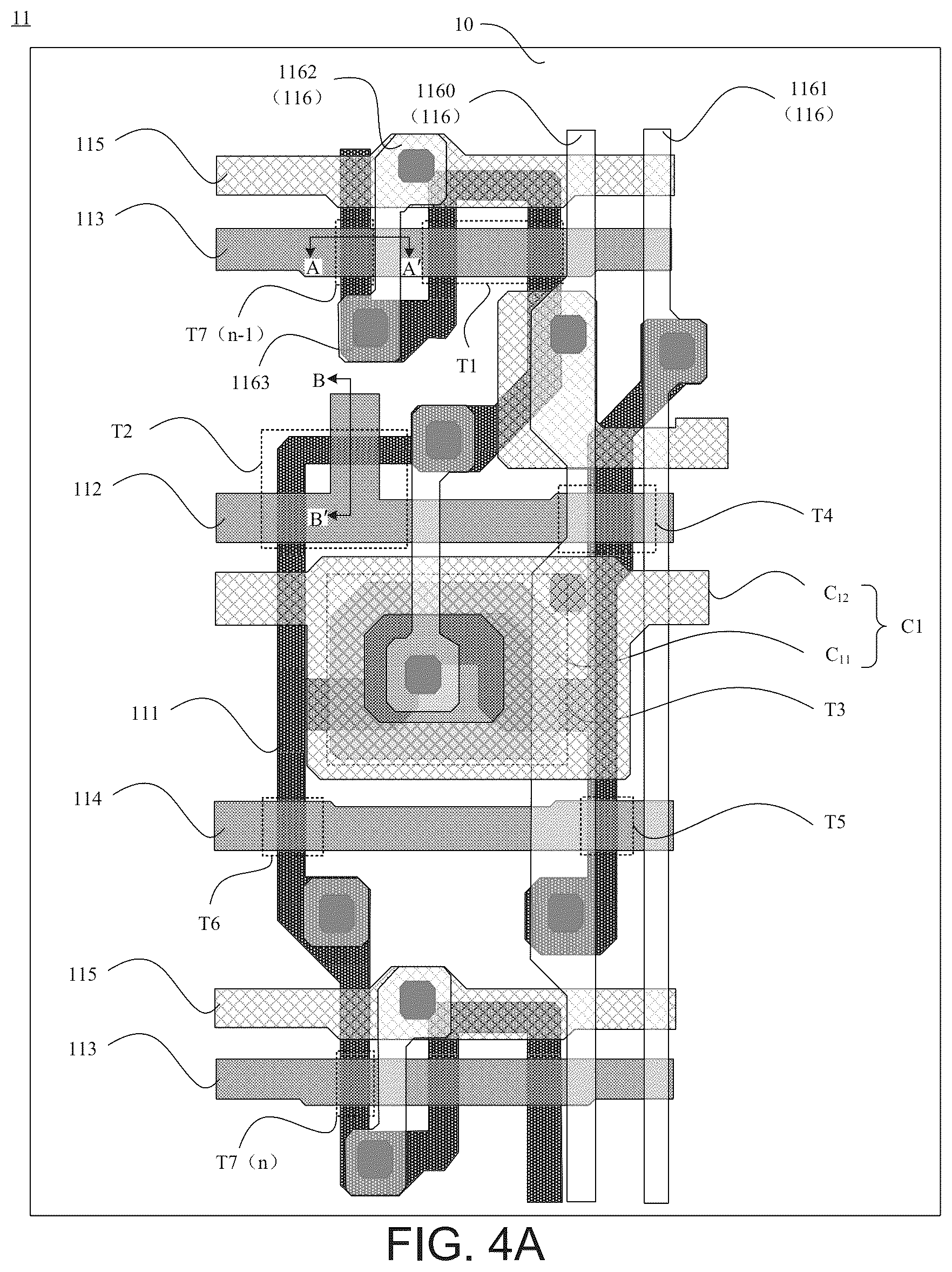 Patent US12310193 Figure 7 – Display panel and manufacturing method thereof, and display apparatus