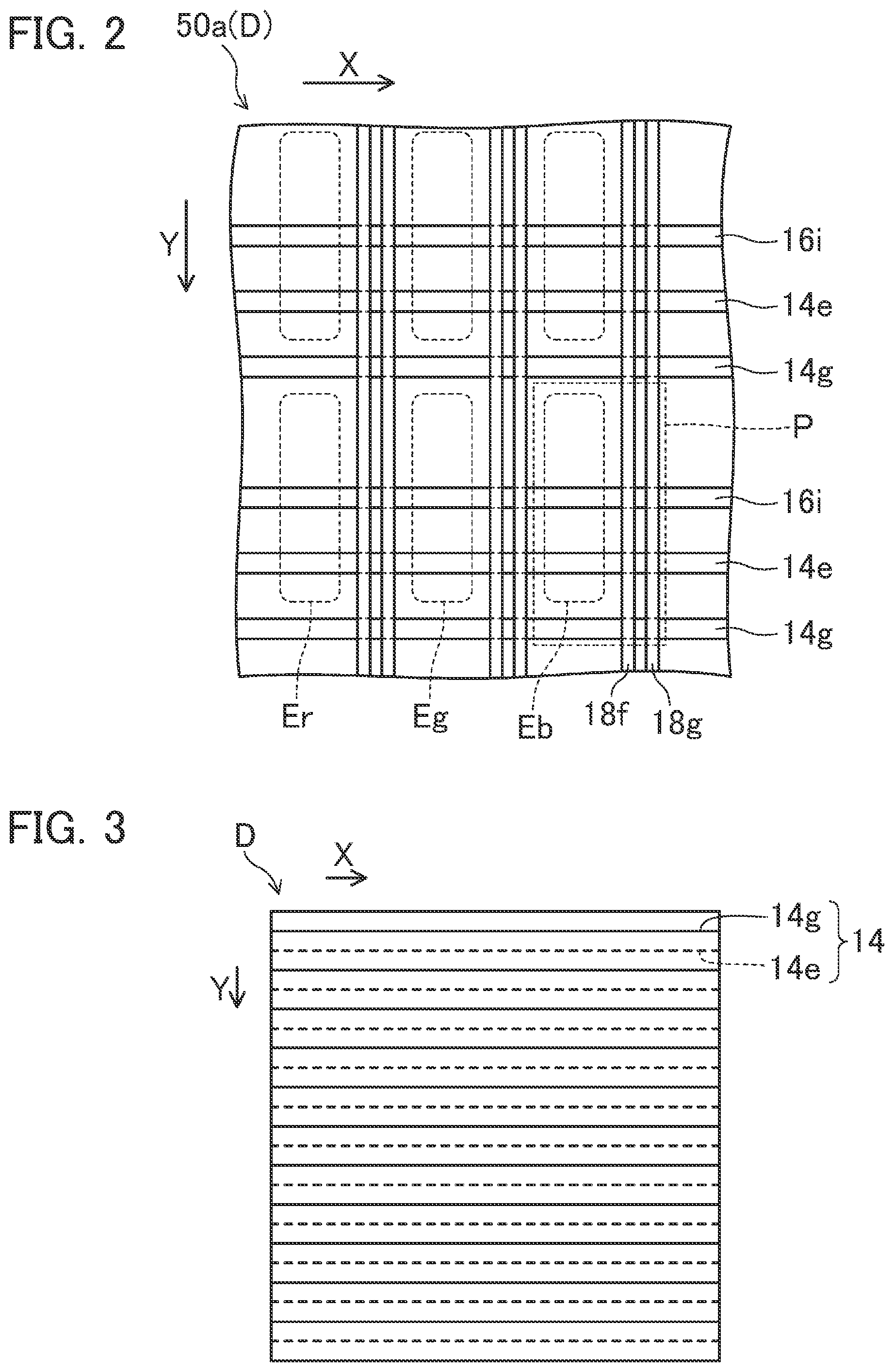 Patent US12310194 Figure 2 – Display device with interlayer insulating film having column slit for power-source line
