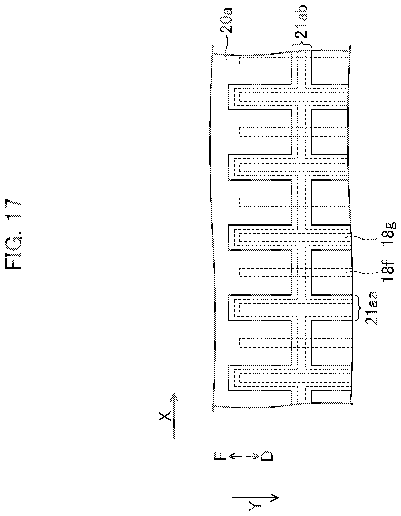 Patent US12310194 Figure 14 – Display device with interlayer insulating film having column slit for power-source line