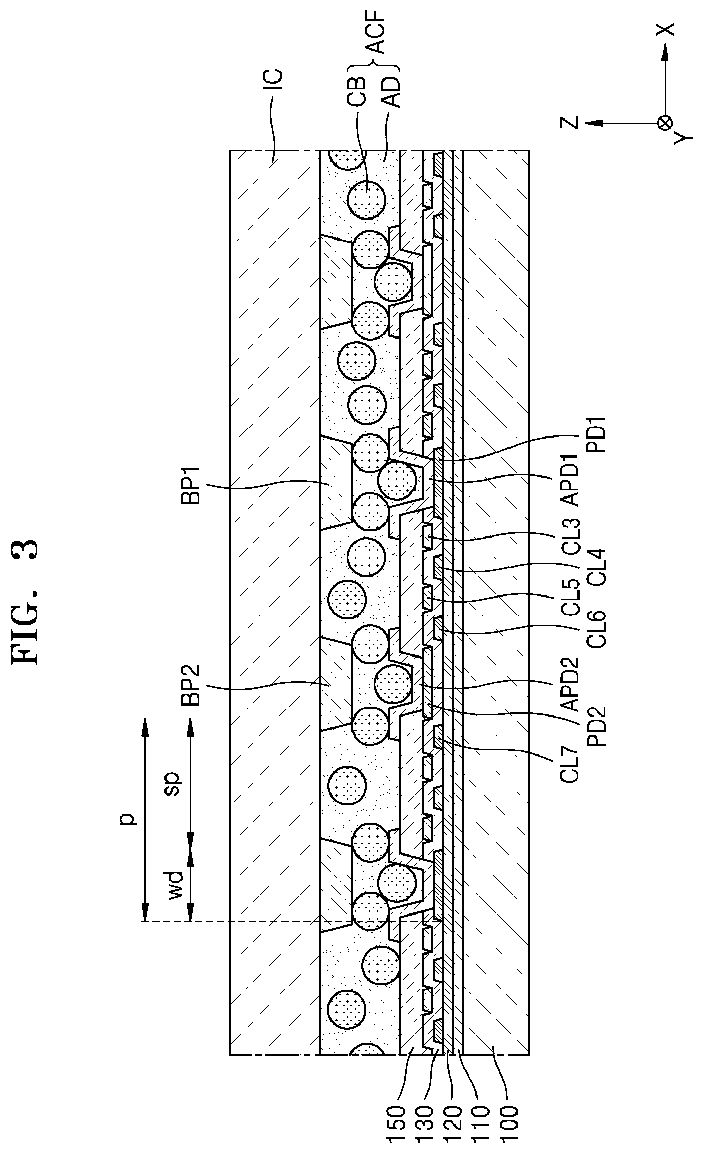 Patent US12310195 Figure 3 – Display apparatus