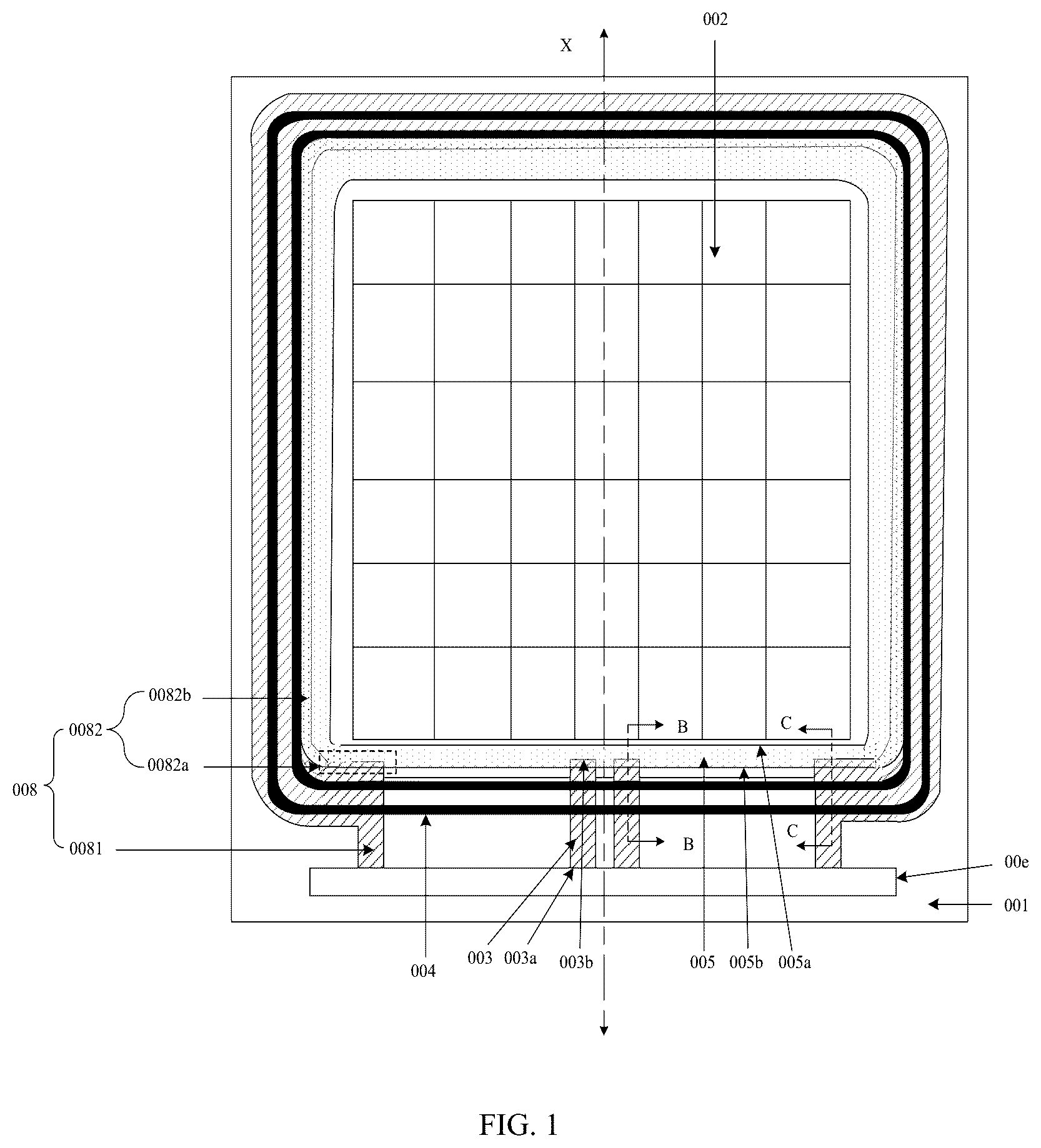 Patent US12310199 Figure 1 – Display substrate and display apparatus