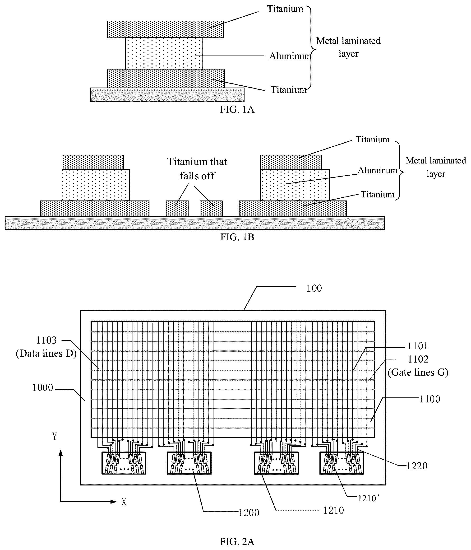 Patent US12310200 — Display substrate including configuration of insulation layers covering contact pads in bonding region, and manufacturing method thereof — Figure 1
